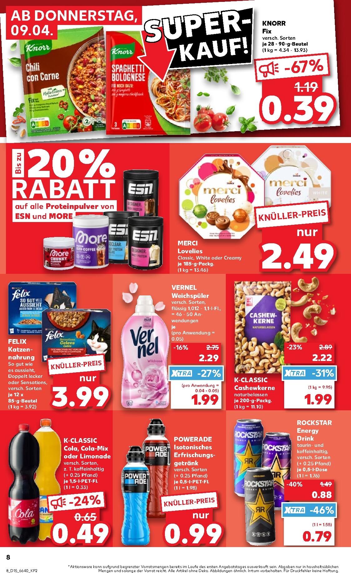 kaufland - Kaufland-Prospekt gültig vom 09.04.2026 bis 15.04.2026 - page: 8