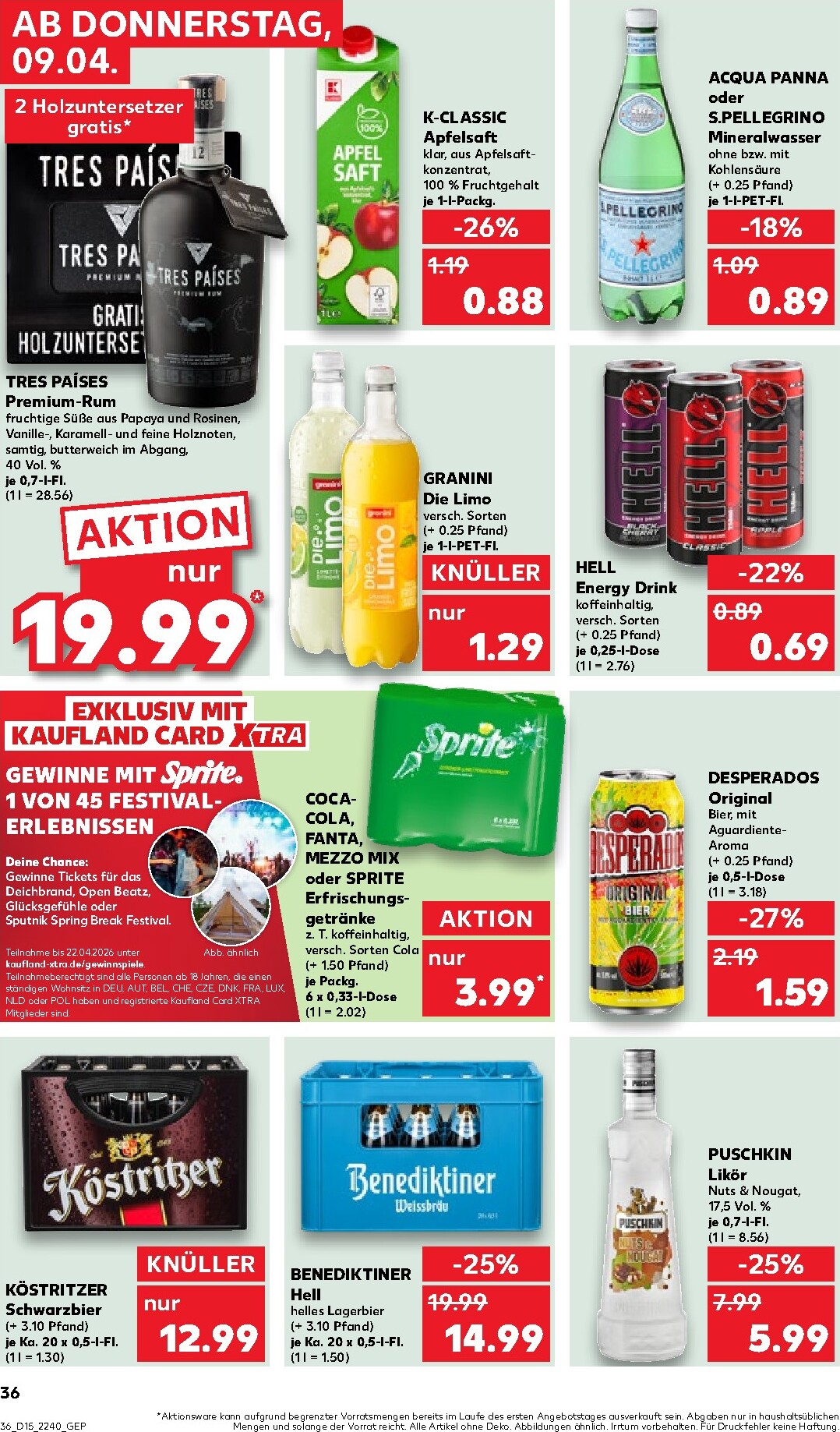 kaufland - Kaufland-Prospekt gültig vom 09.04.2026 bis 15.04.2026 - page: 36