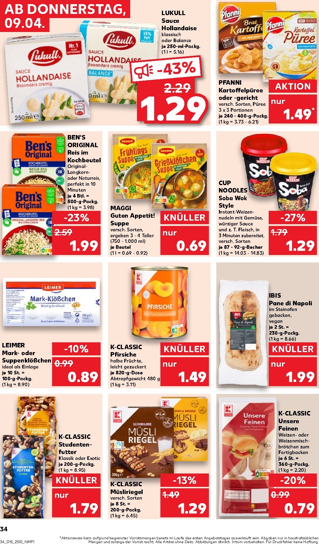 kaufland - Kaufland-Prospekt gültig vom 09.04.2026 bis 15.04.2026 - page: 34