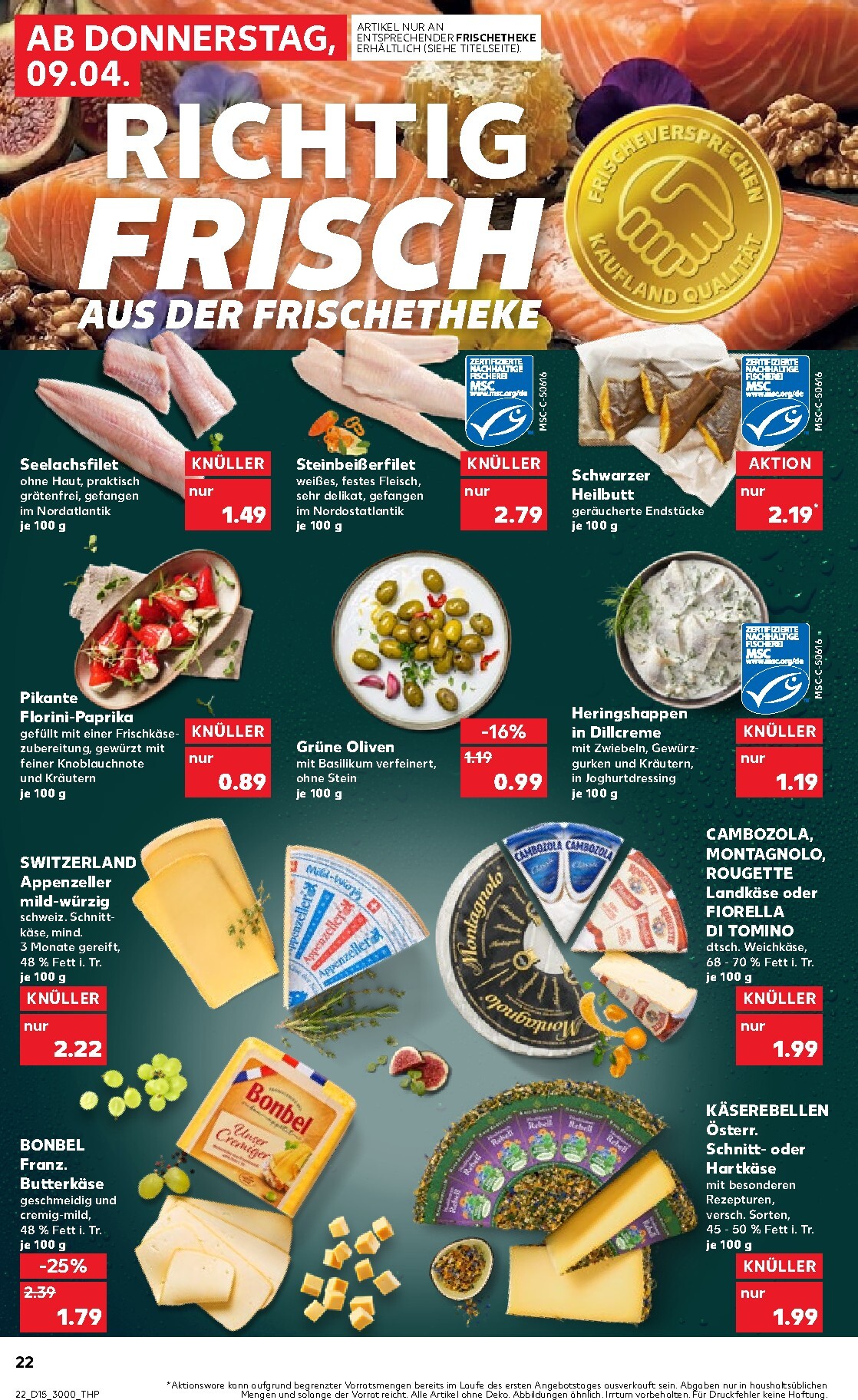 kaufland - Kaufland-Prospekt gültig vom 09.04.2026 bis 15.04.2026 - page: 22