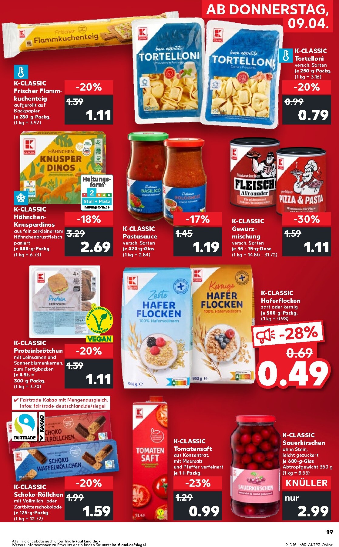 kaufland - Kaufland-Prospekt gültig vom 09.04.2026 bis 15.04.2026 - page: 19