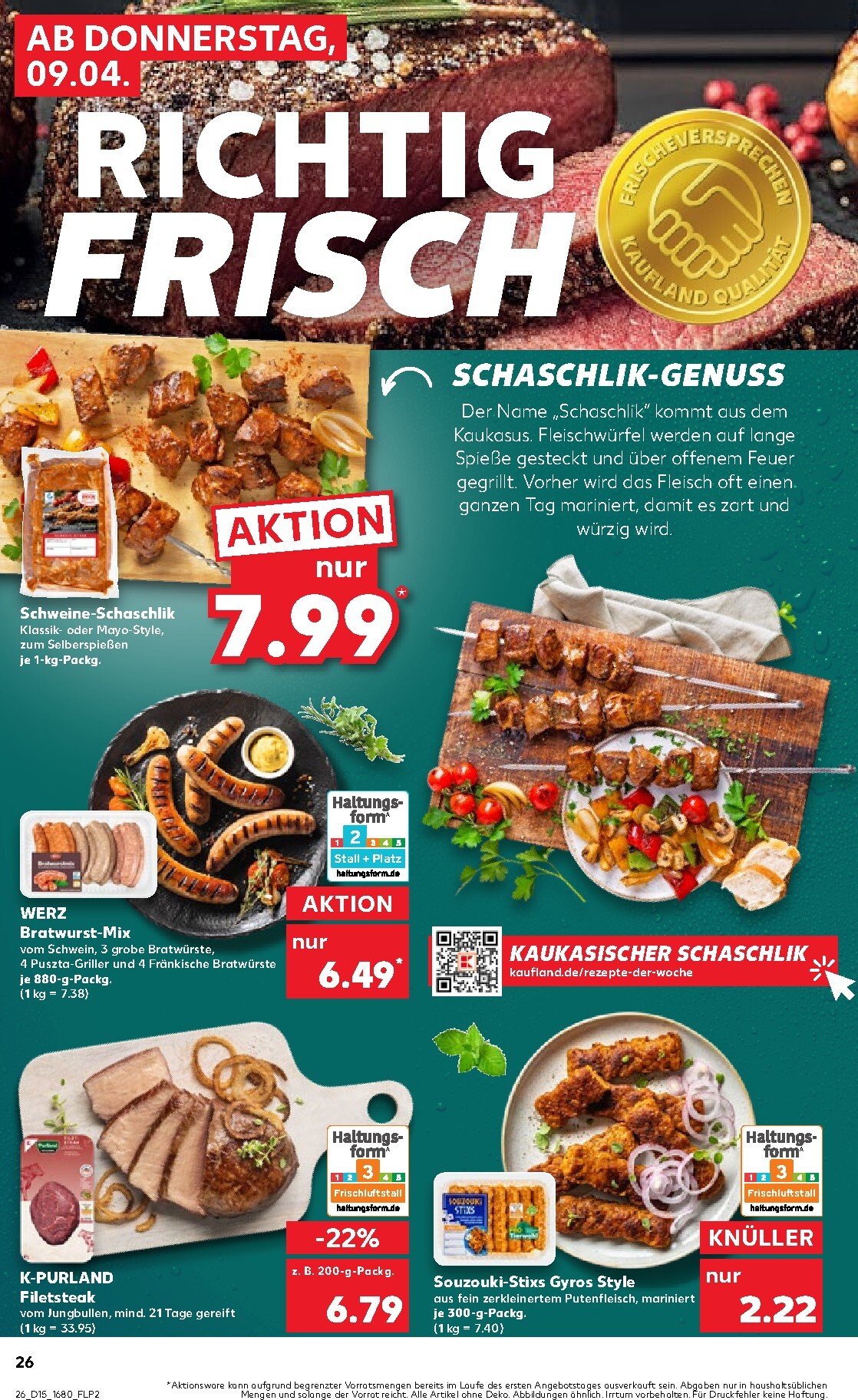 kaufland - Kaufland-Prospekt gültig vom 09.04.2026 bis 15.04.2026 - page: 26