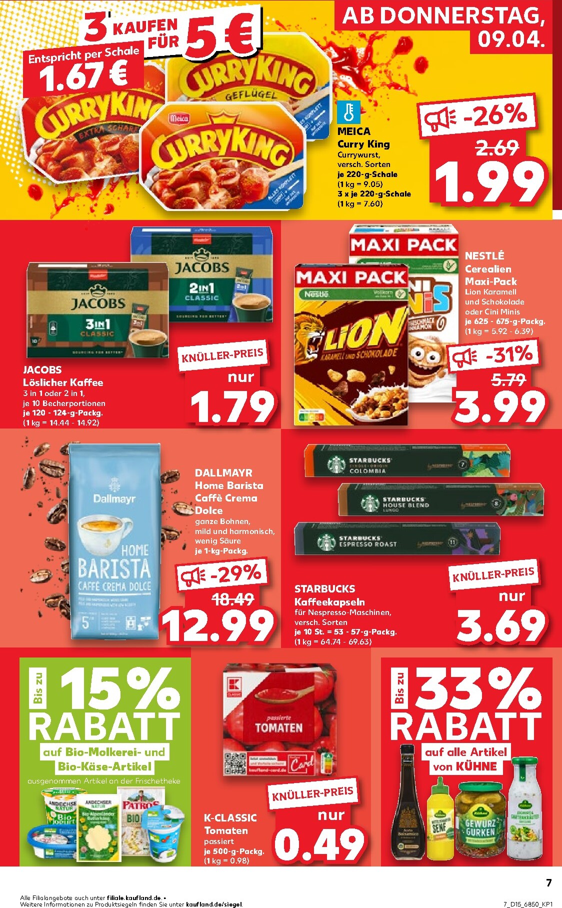 kaufland - Kaufland-Prospekt gültig vom 09.04.2026 bis 15.04.2026 - page: 7
