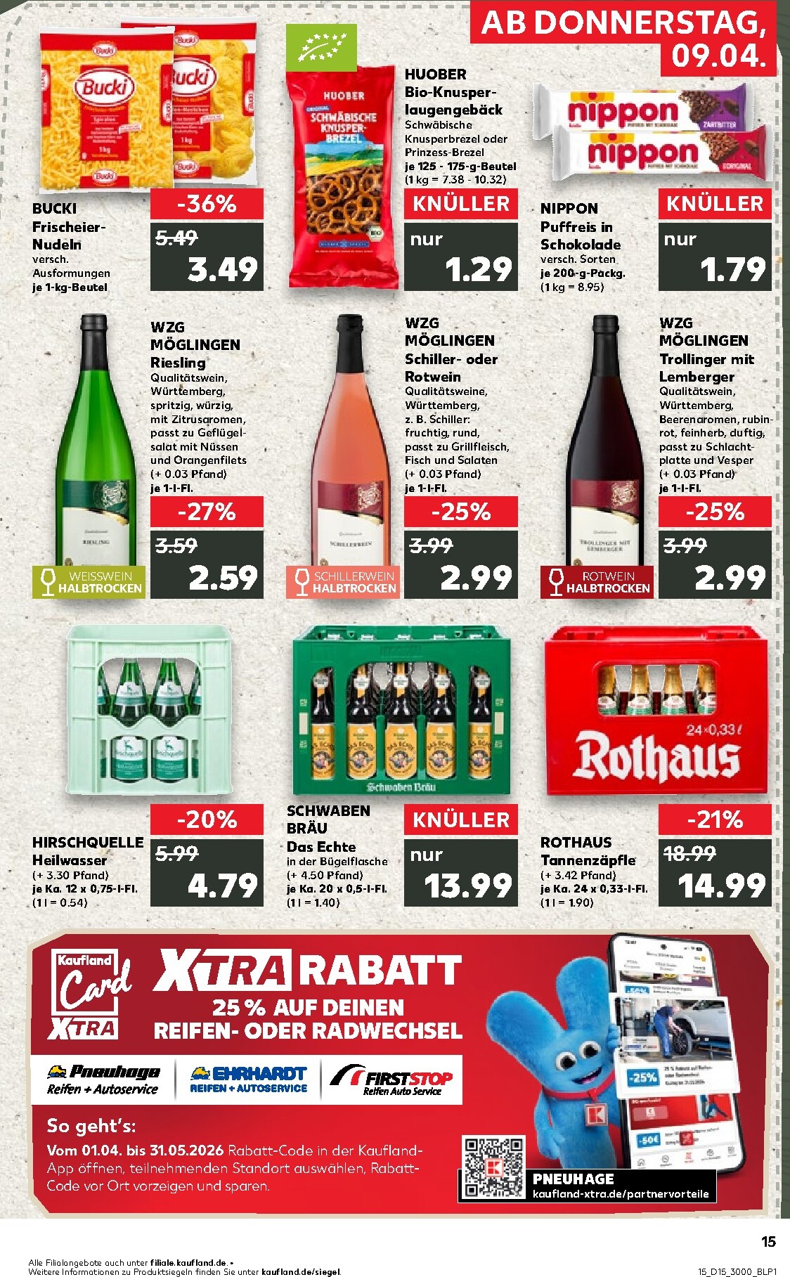 kaufland - Kaufland-Prospekt gültig vom 09.04.2026 bis 15.04.2026 - page: 15