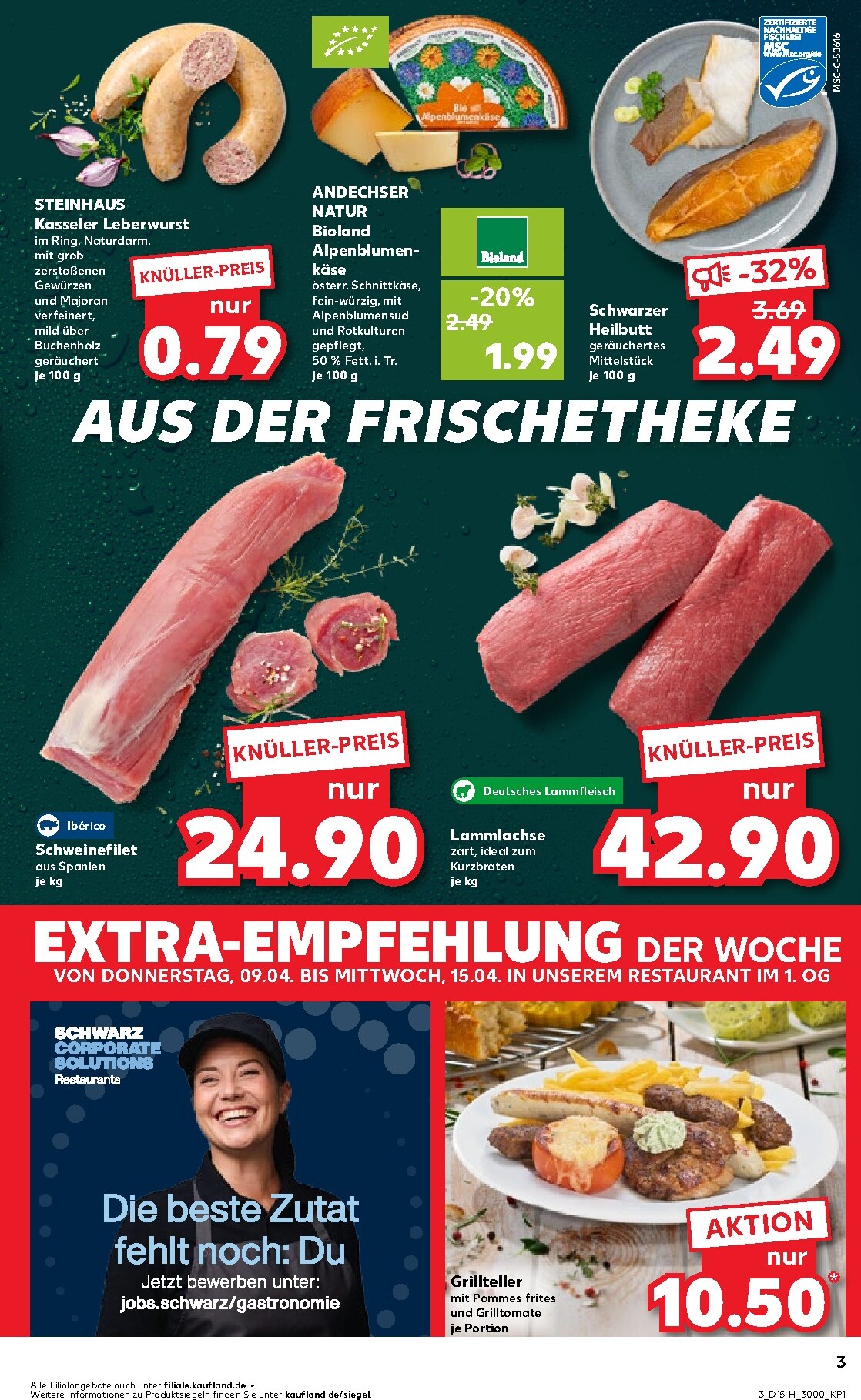 kaufland - Kaufland - Extra Angebote-Prospekt gültig vom 09.04.2026 bis 15.04.2026 - page: 3