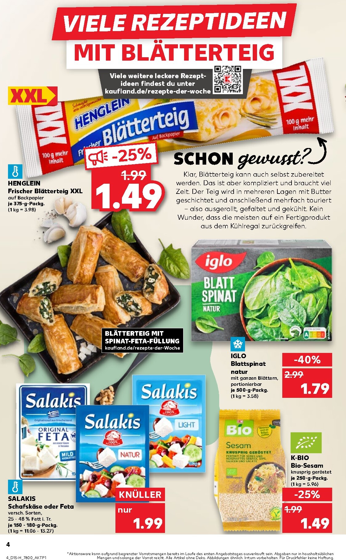 kaufland - Kaufland - Extra Angebote-Prospekt gültig vom 09.04.2026 bis 15.04.2026 - page: 4