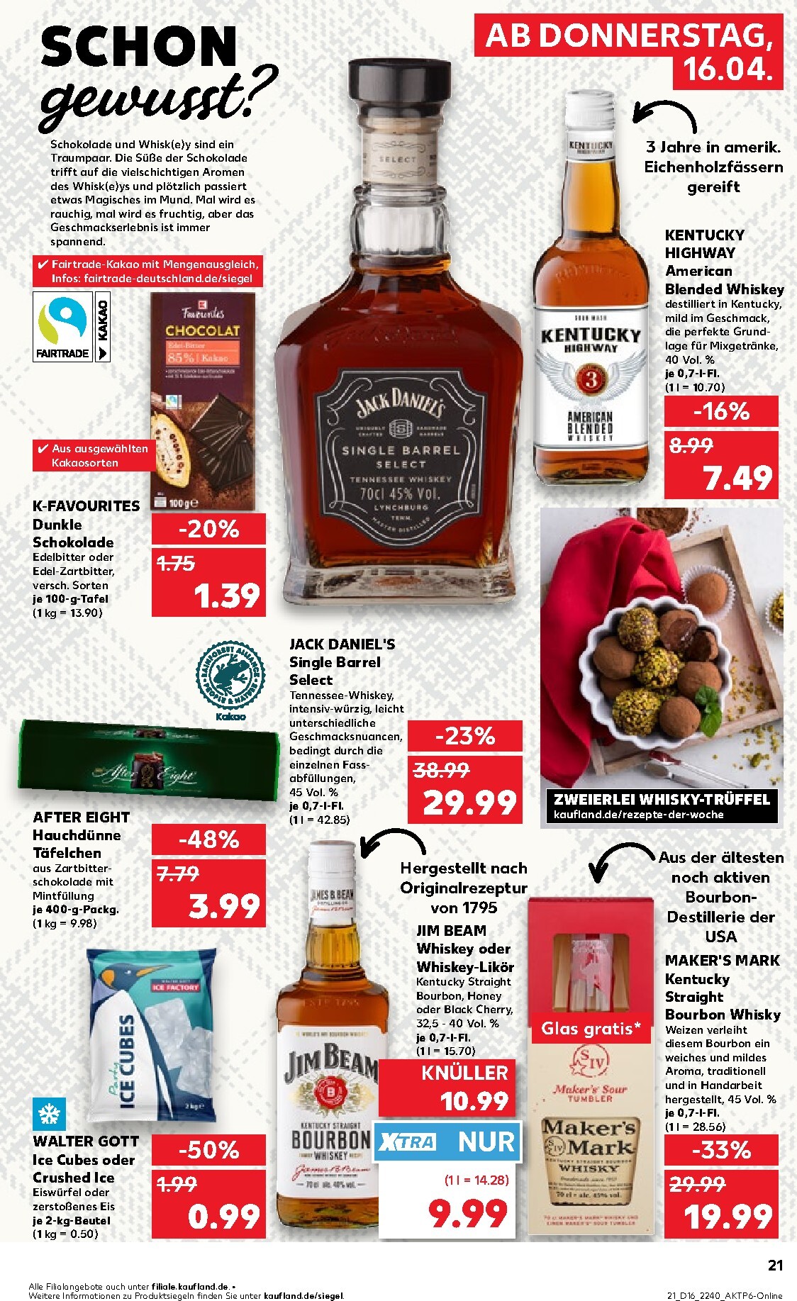 kaufland - Kaufland Prospekt nächste Woche – von Donnerstag 16.04.2026 bis Mittwoch 22.04.2026 - page: 21