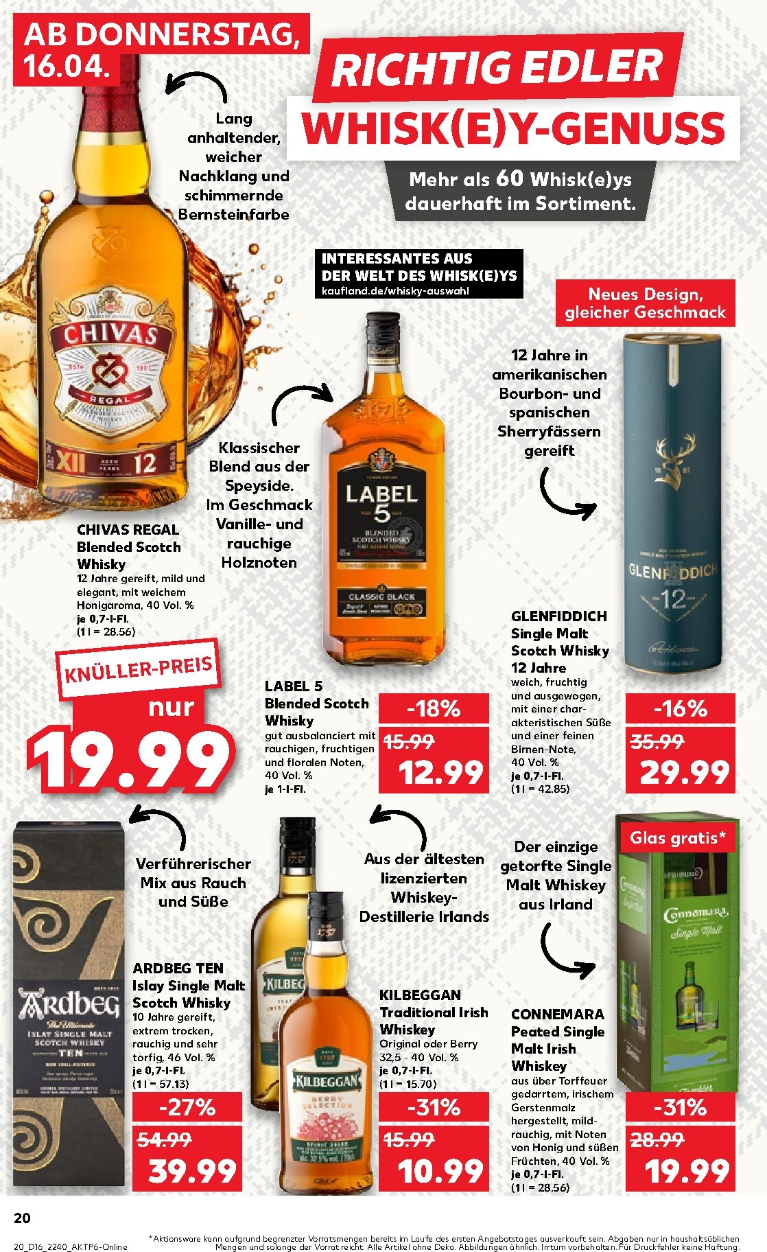 kaufland - Kaufland Prospekt nächste Woche – von Donnerstag 16.04.2026 bis Mittwoch 22.04.2026 - page: 20
