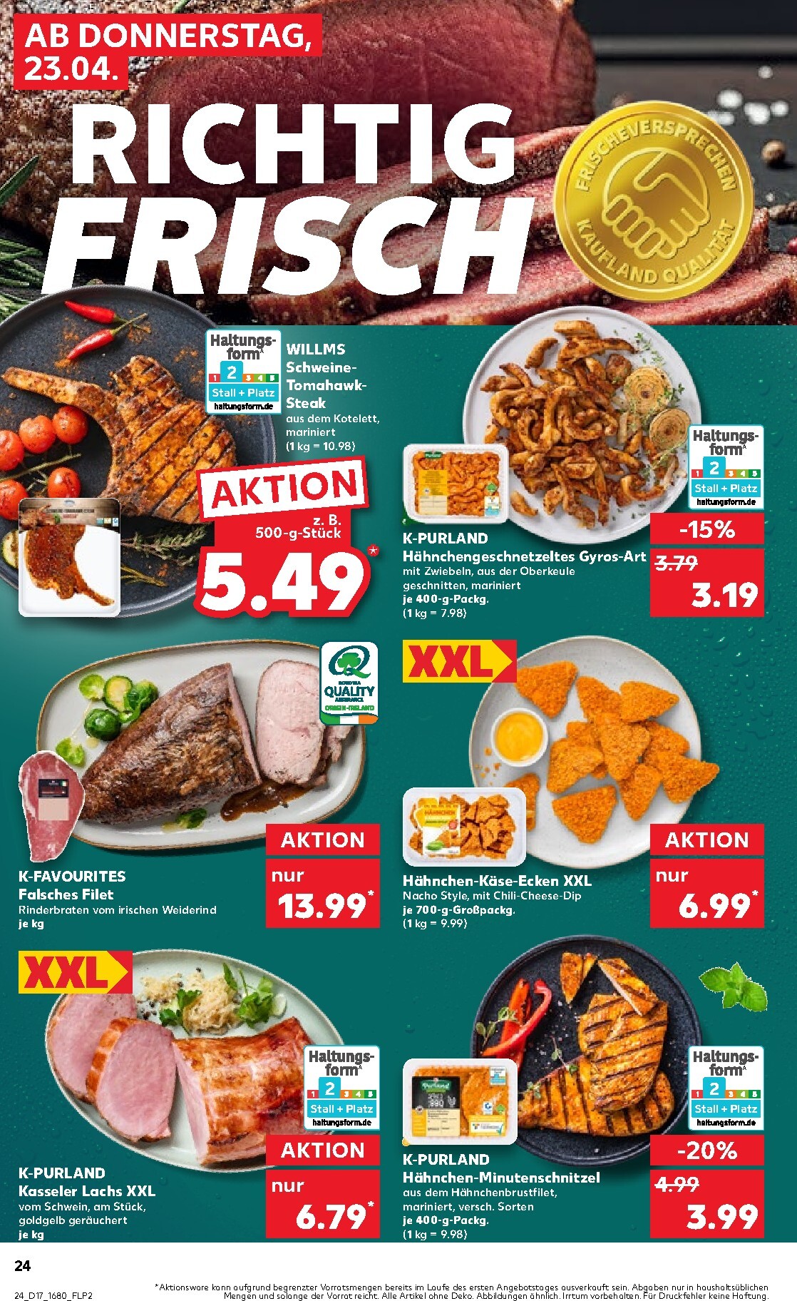 kaufland - Kaufland Prospekt nächste Woche – von Donnerstag 23.04.2026 bis Mittwoch 29.04.2026 - page: 24