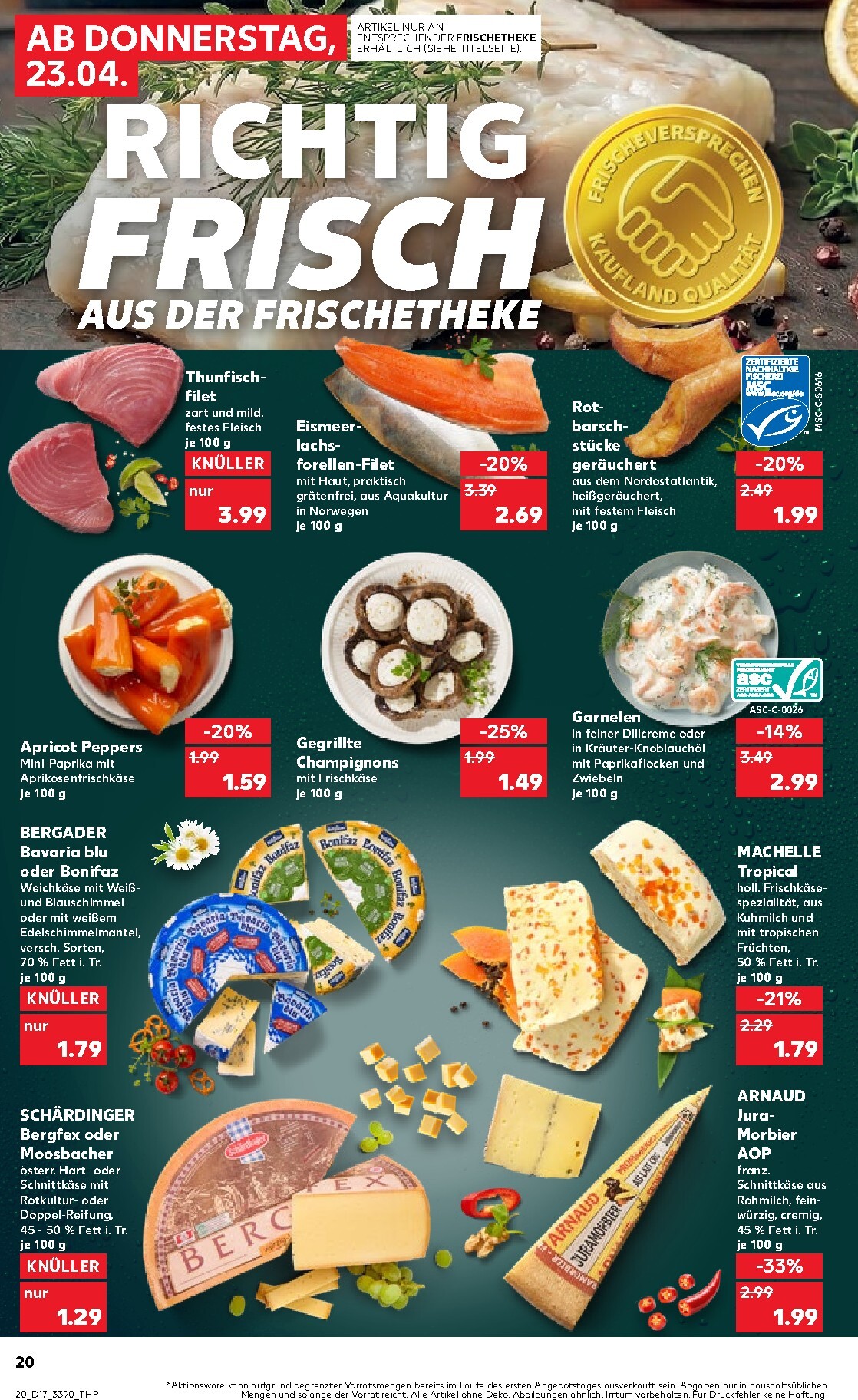 kaufland - Kaufland Prospekt nächste Woche – von Donnerstag 23.04.2026 bis Mittwoch 29.04.2026 - page: 20