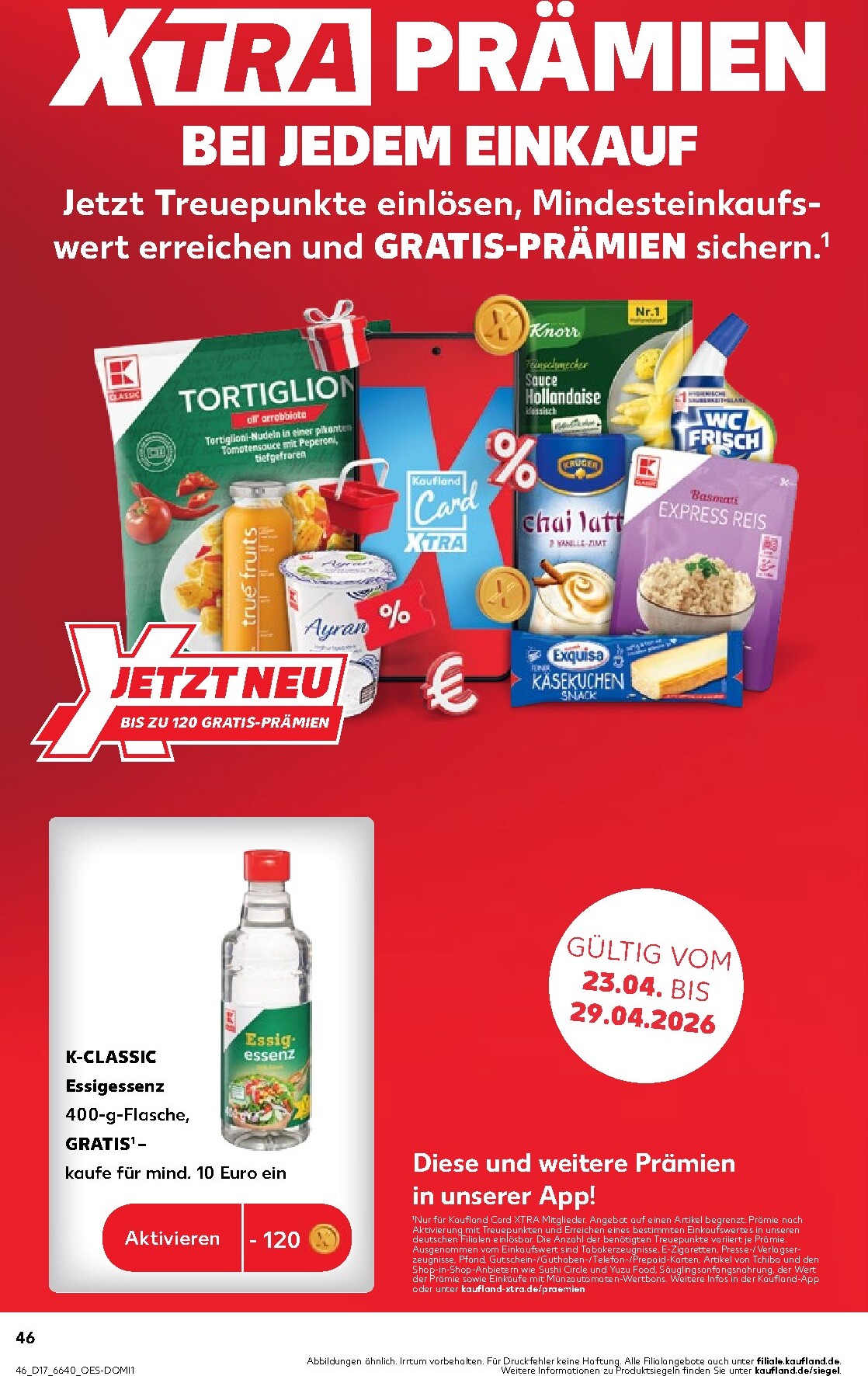 kaufland - Kaufland Prospekt nächste Woche – von Donnerstag 23.04.2026 bis Mittwoch 29.04.2026 - page: 46