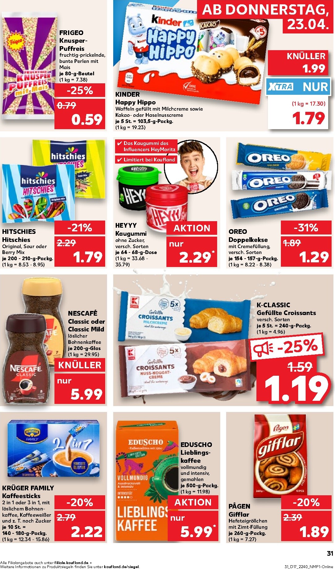 kaufland - Kaufland Prospekt nächste Woche – von Donnerstag 23.04.2026 bis Mittwoch 29.04.2026 - page: 31