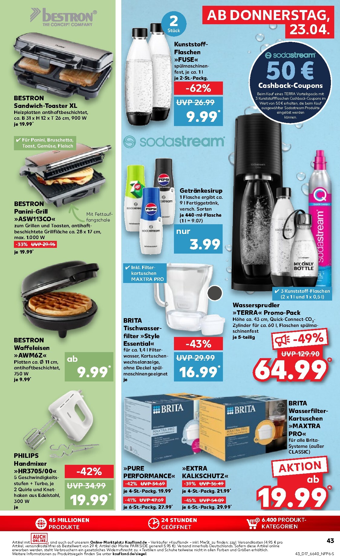 kaufland - Kaufland Prospekt nächste Woche – von Donnerstag 23.04.2026 bis Mittwoch 29.04.2026 - page: 43