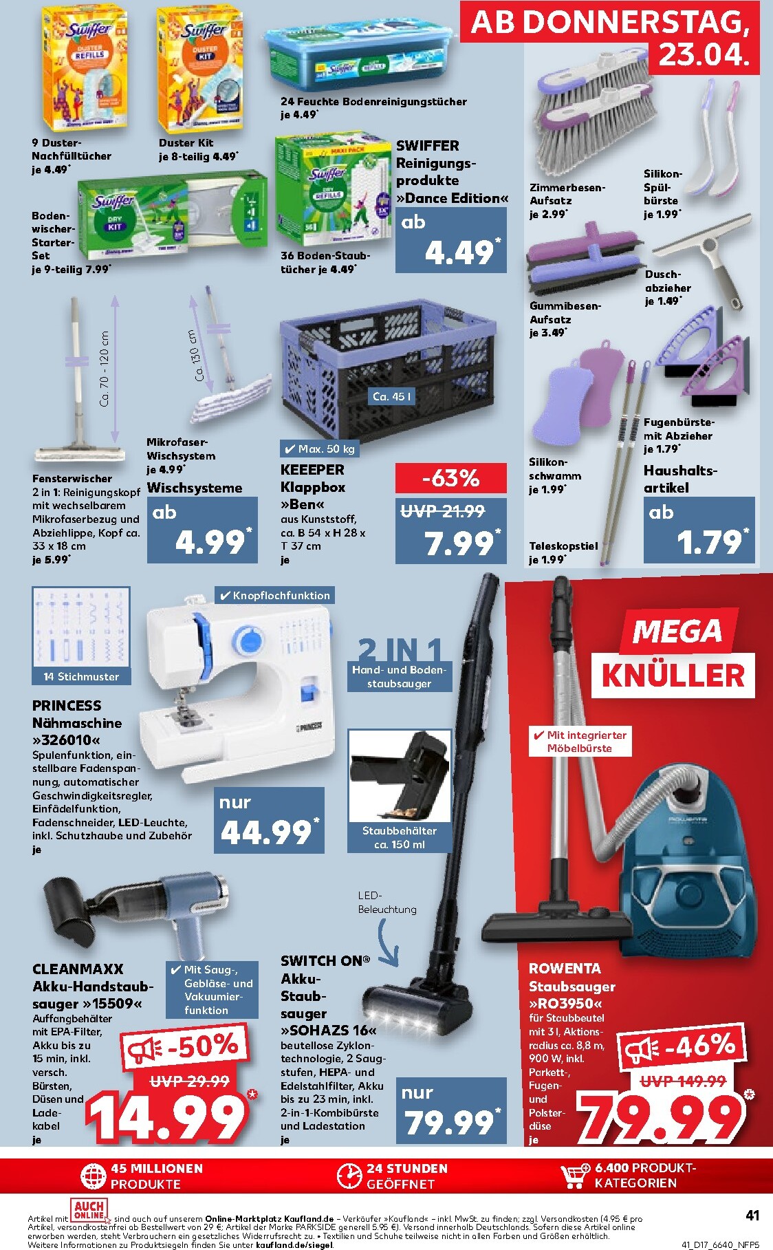 kaufland - Kaufland Prospekt nächste Woche – von Donnerstag 23.04.2026 bis Mittwoch 29.04.2026 - page: 41