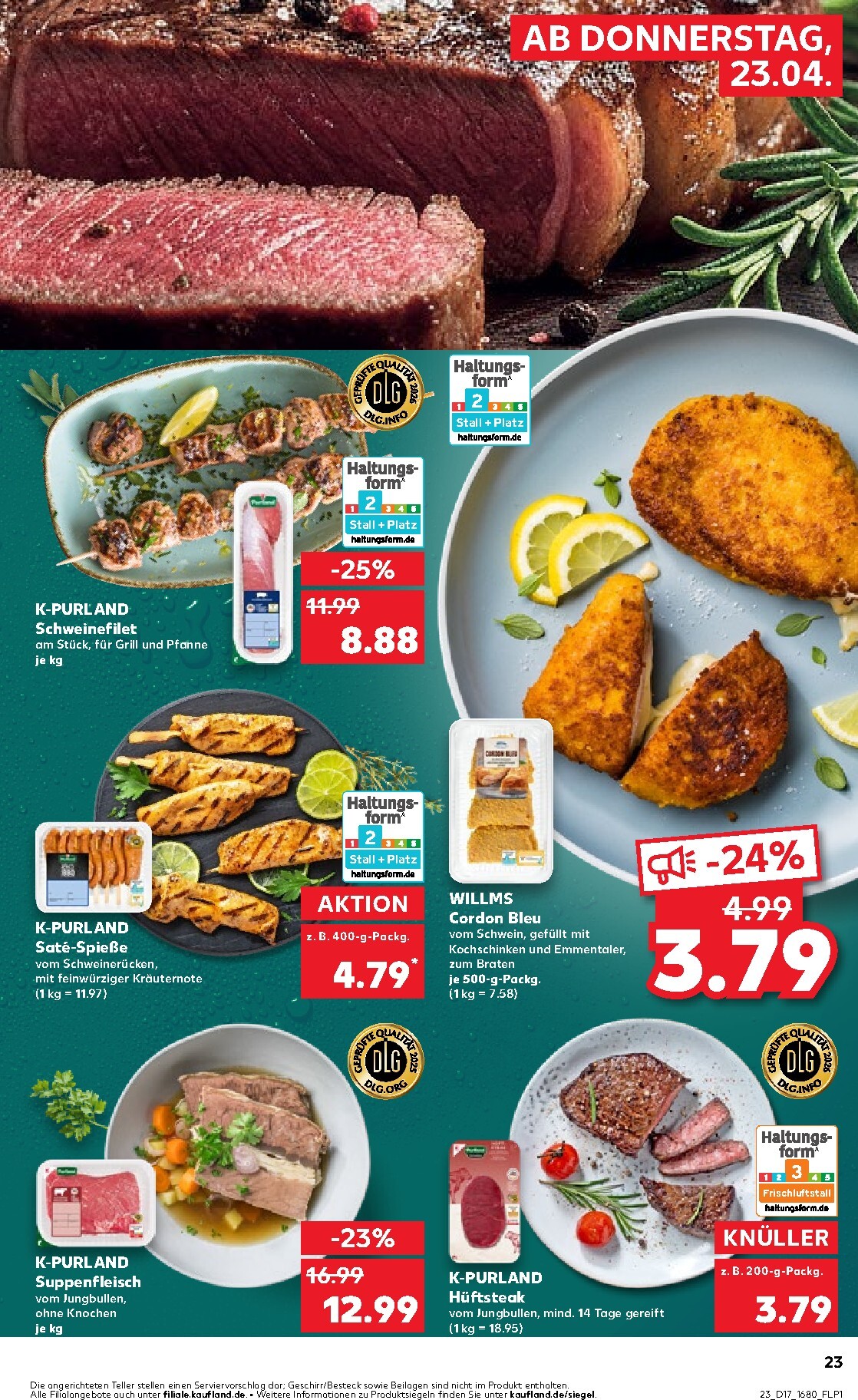 kaufland - Kaufland Prospekt nächste Woche – von Donnerstag 23.04.2026 bis Mittwoch 29.04.2026 - page: 23