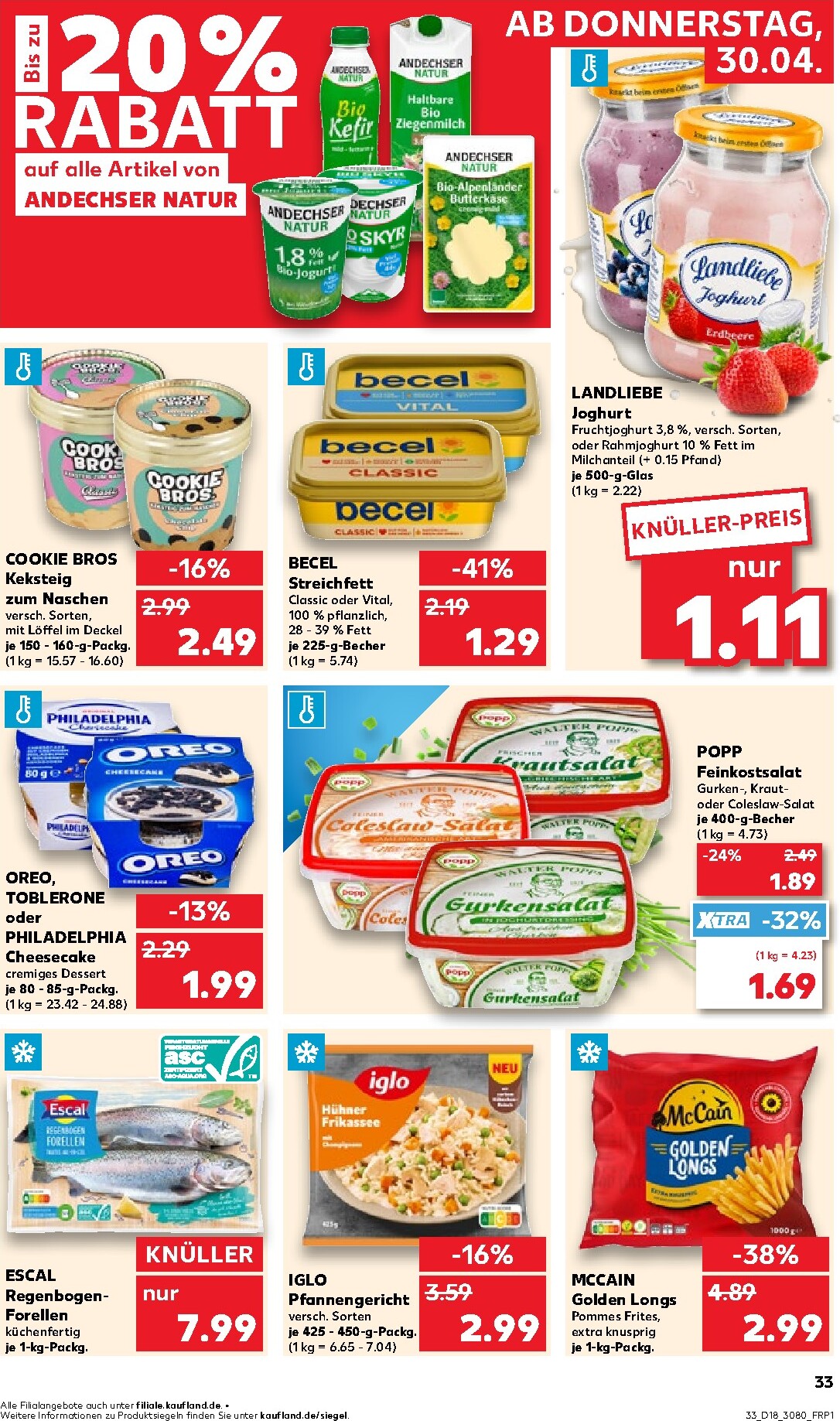 kaufland - Kaufland Prospekt nächste Woche – von Donnerstag 30.04.2026 bis Mittwoch 06.05.2026 - page: 33