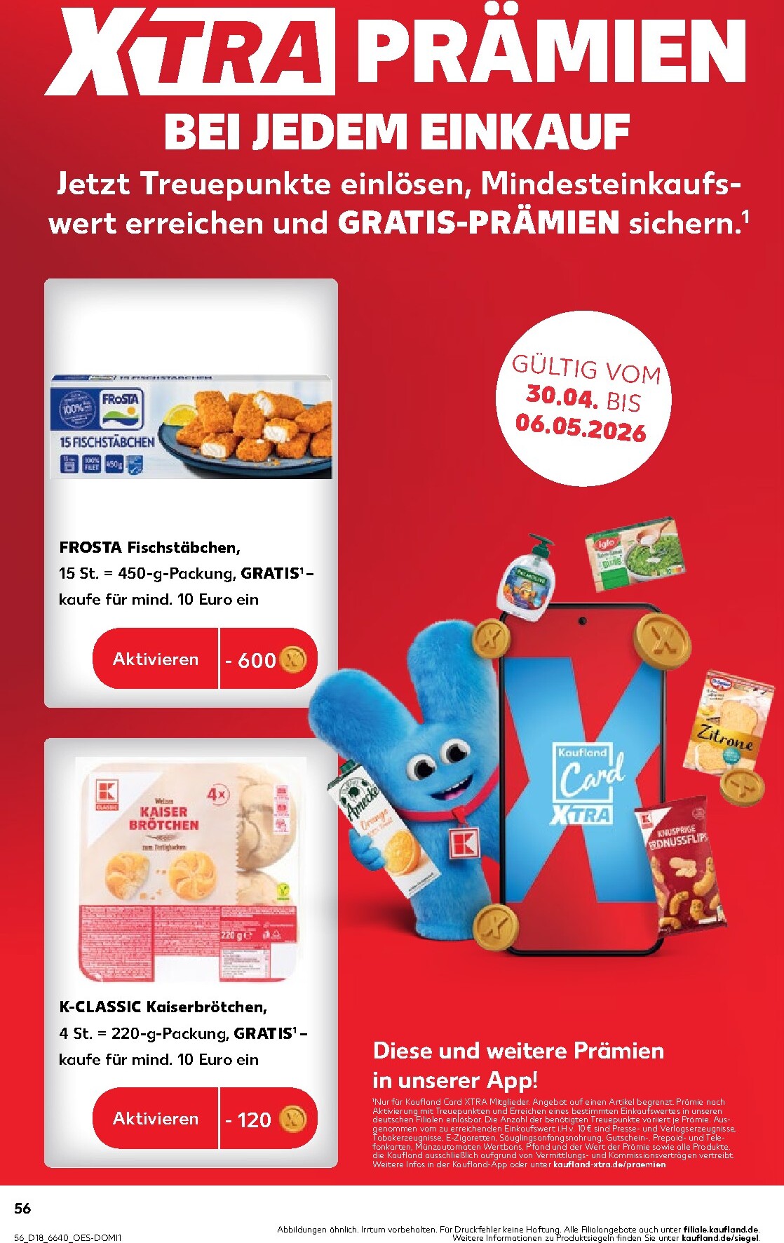 kaufland - Kaufland Prospekt nächste Woche – von Donnerstag 30.04.2026 bis Mittwoch 06.05.2026 - page: 56