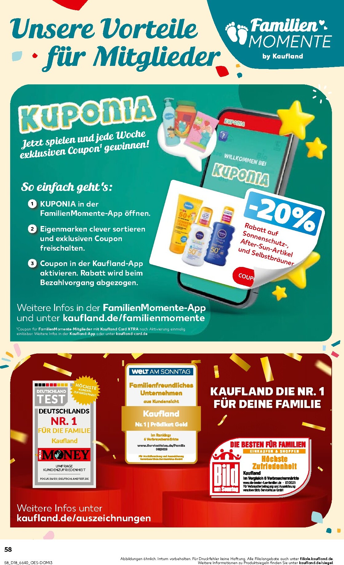 kaufland - Kaufland Prospekt nächste Woche – von Donnerstag 30.04.2026 bis Mittwoch 06.05.2026 - page: 58