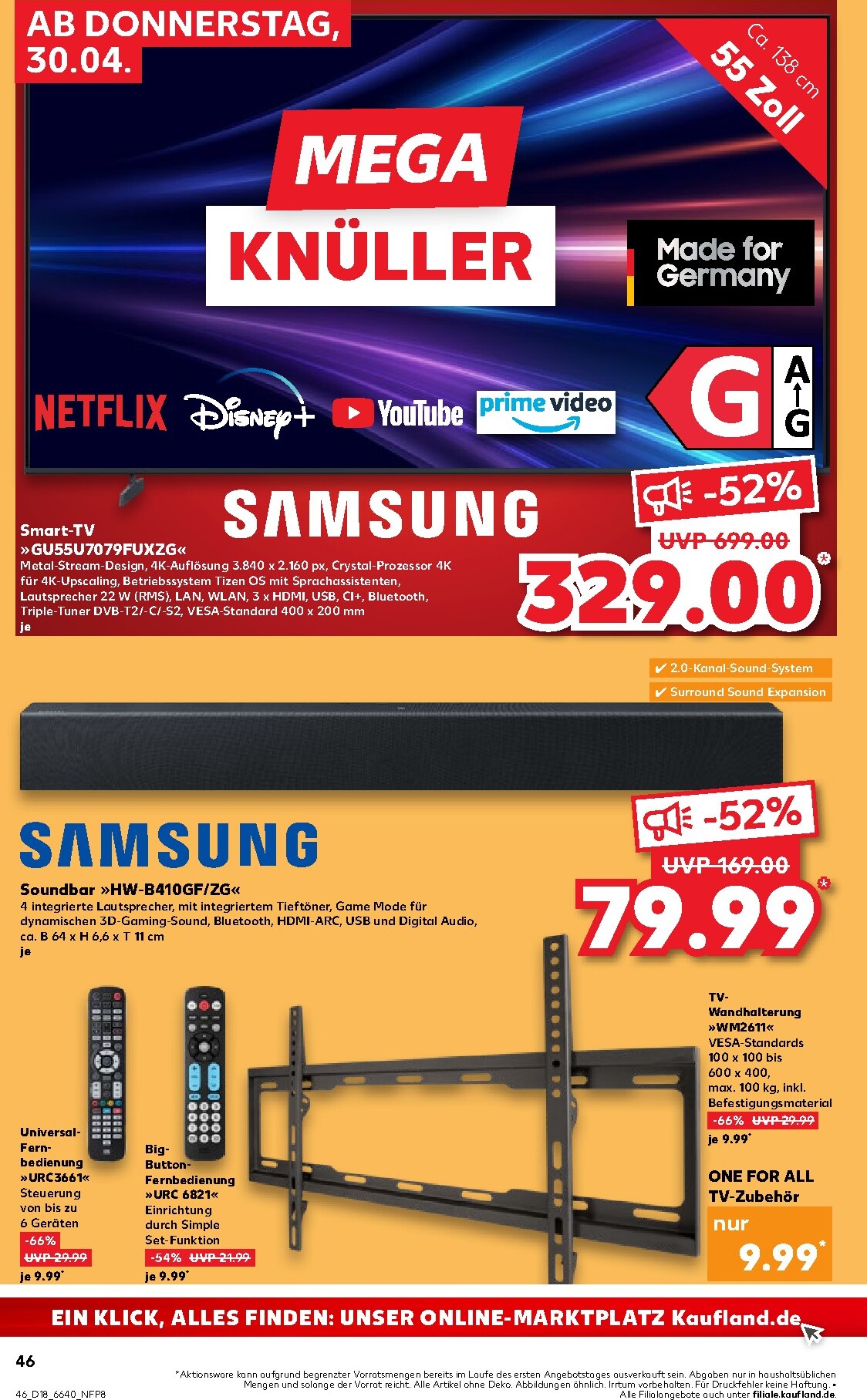 kaufland - Kaufland Prospekt nächste Woche – von Donnerstag 30.04.2026 bis Mittwoch 06.05.2026 - page: 46