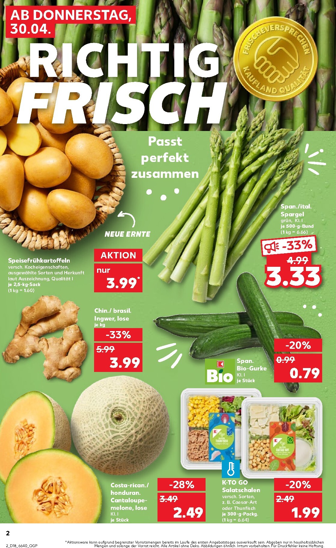 kaufland - Kaufland Prospekt nächste Woche – von Donnerstag 30.04.2026 bis Mittwoch 06.05.2026 - page: 2