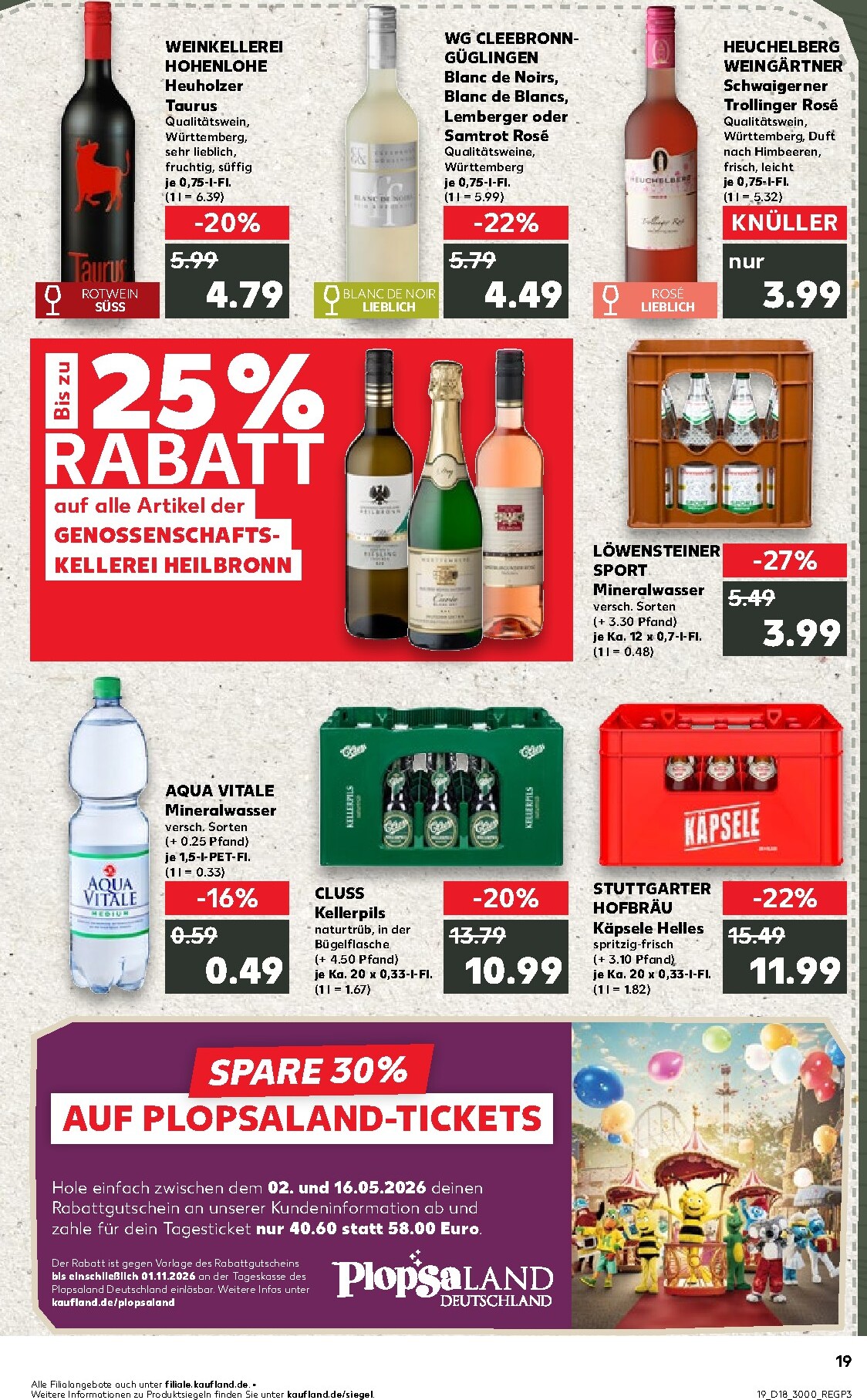 kaufland - Kaufland Prospekt nächste Woche – von Donnerstag 30.04.2026 bis Mittwoch 06.05.2026 - page: 19