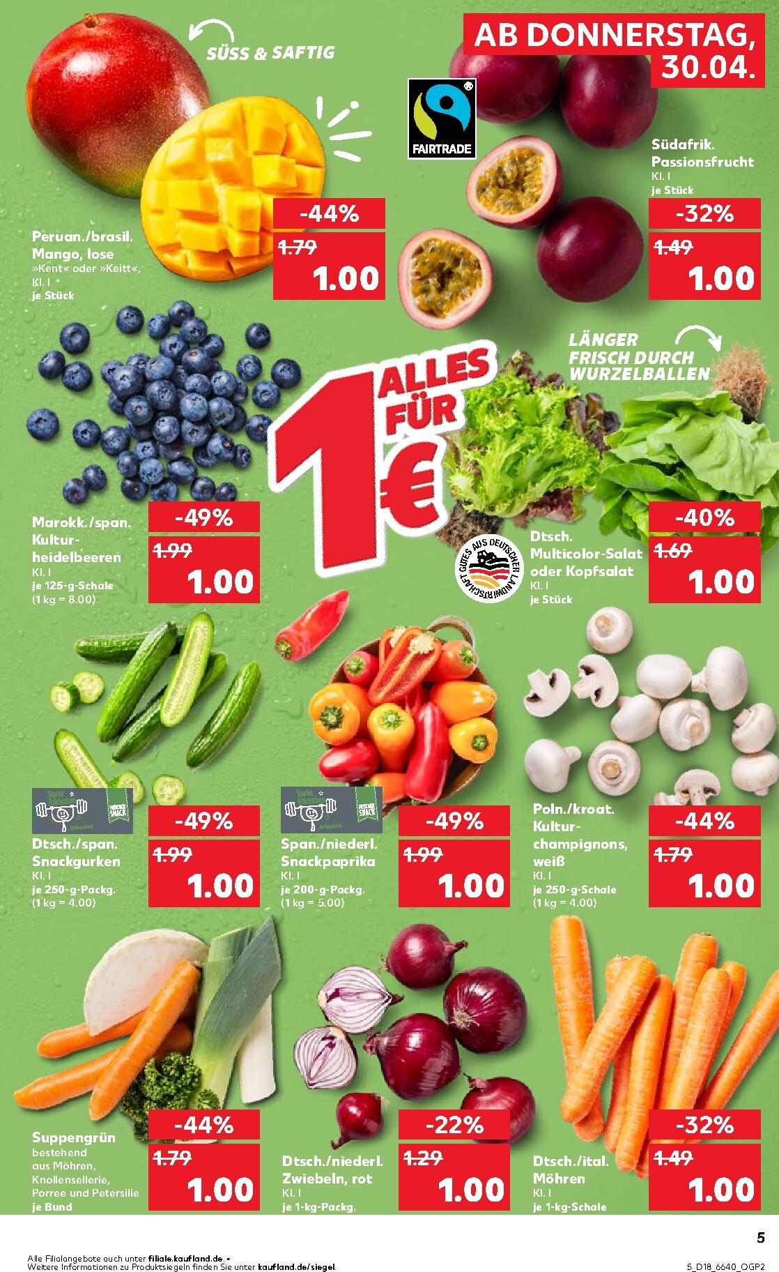 kaufland - Kaufland Prospekt nächste Woche – von Donnerstag 30.04.2026 bis Mittwoch 06.05.2026 - page: 5