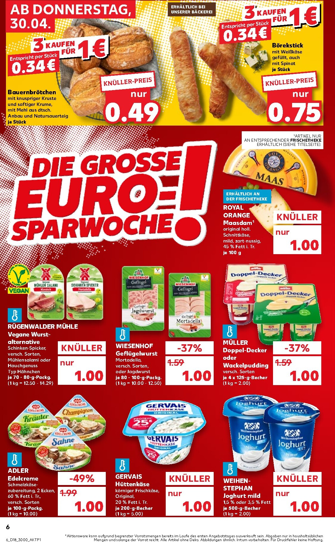 kaufland - Kaufland Prospekt nächste Woche – von Donnerstag 30.04.2026 bis Mittwoch 06.05.2026 - page: 6