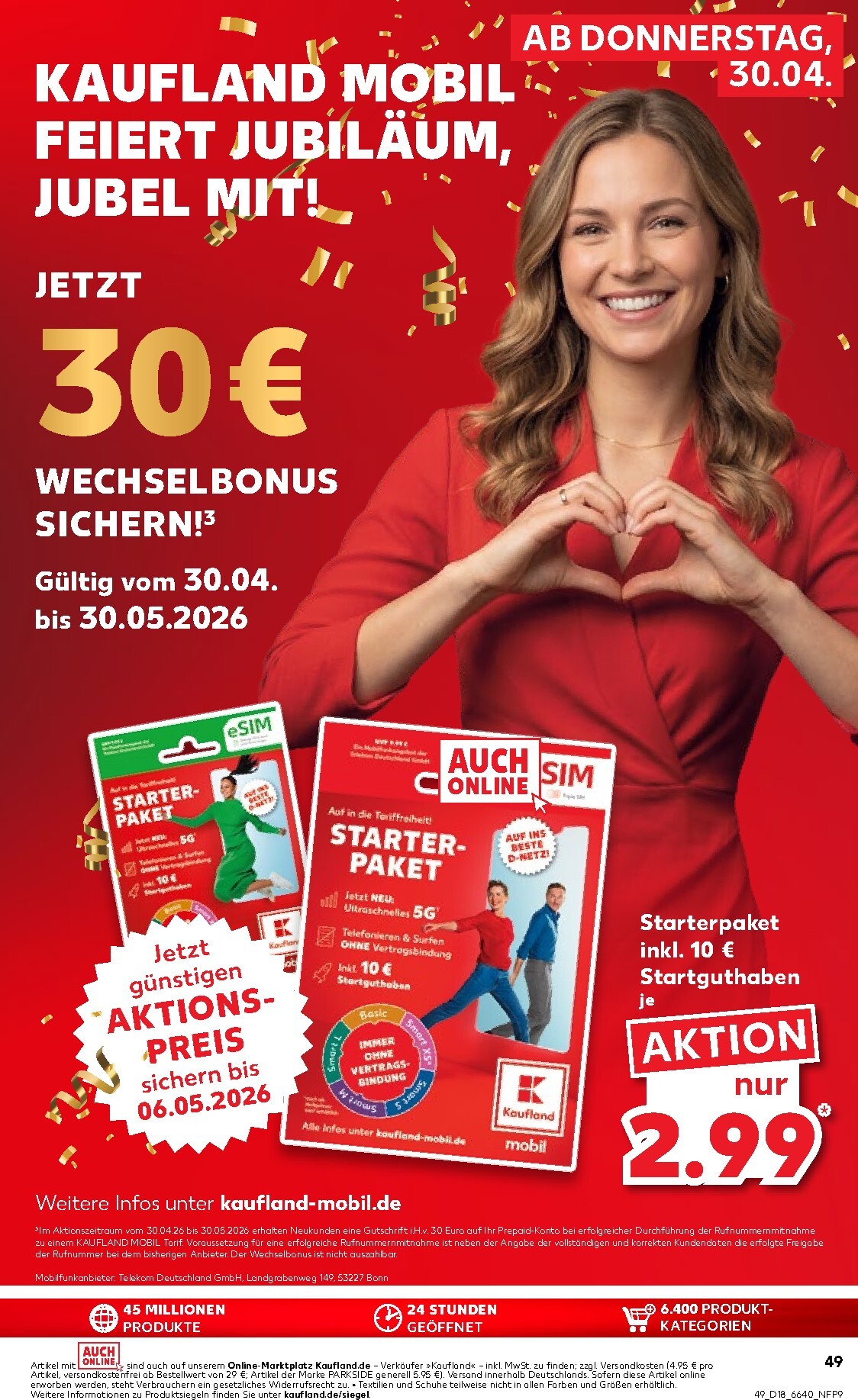 kaufland - Kaufland Prospekt nächste Woche – von Donnerstag 30.04.2026 bis Mittwoch 06.05.2026 - page: 49