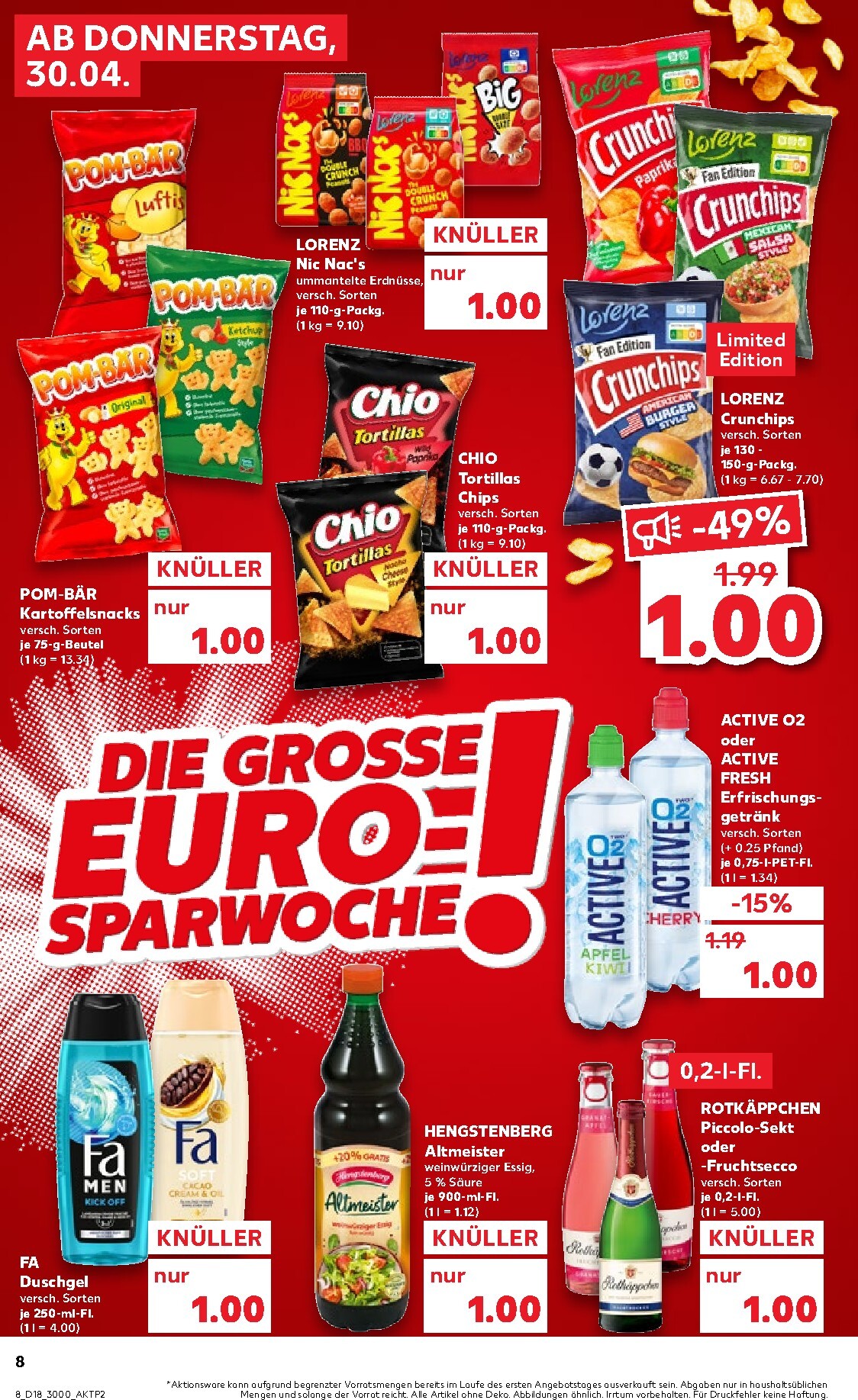 kaufland - Kaufland Prospekt nächste Woche – von Donnerstag 30.04.2026 bis Mittwoch 06.05.2026 - page: 8