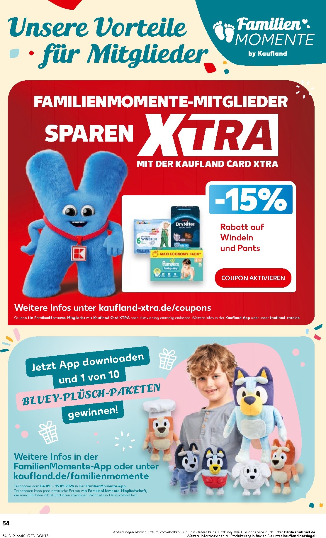 kaufland - Kaufland Prospekt nächste Woche – von Donnerstag 07.05.2026 bis Mittwoch 13.05.2026 - page: 54