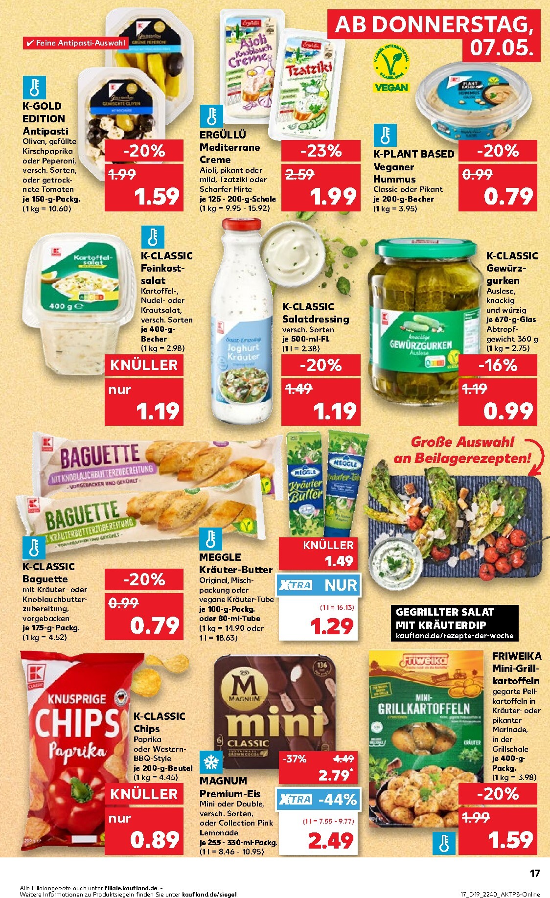 kaufland - Kaufland Prospekt nächste Woche – von Donnerstag 07.05.2026 bis Mittwoch 13.05.2026 - page: 17