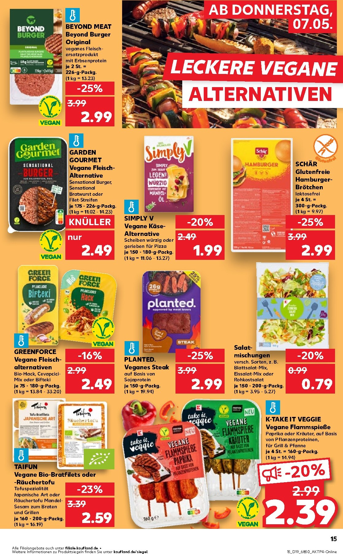 kaufland - Kaufland Prospekt nächste Woche – von Donnerstag 07.05.2026 bis Mittwoch 13.05.2026 - page: 15