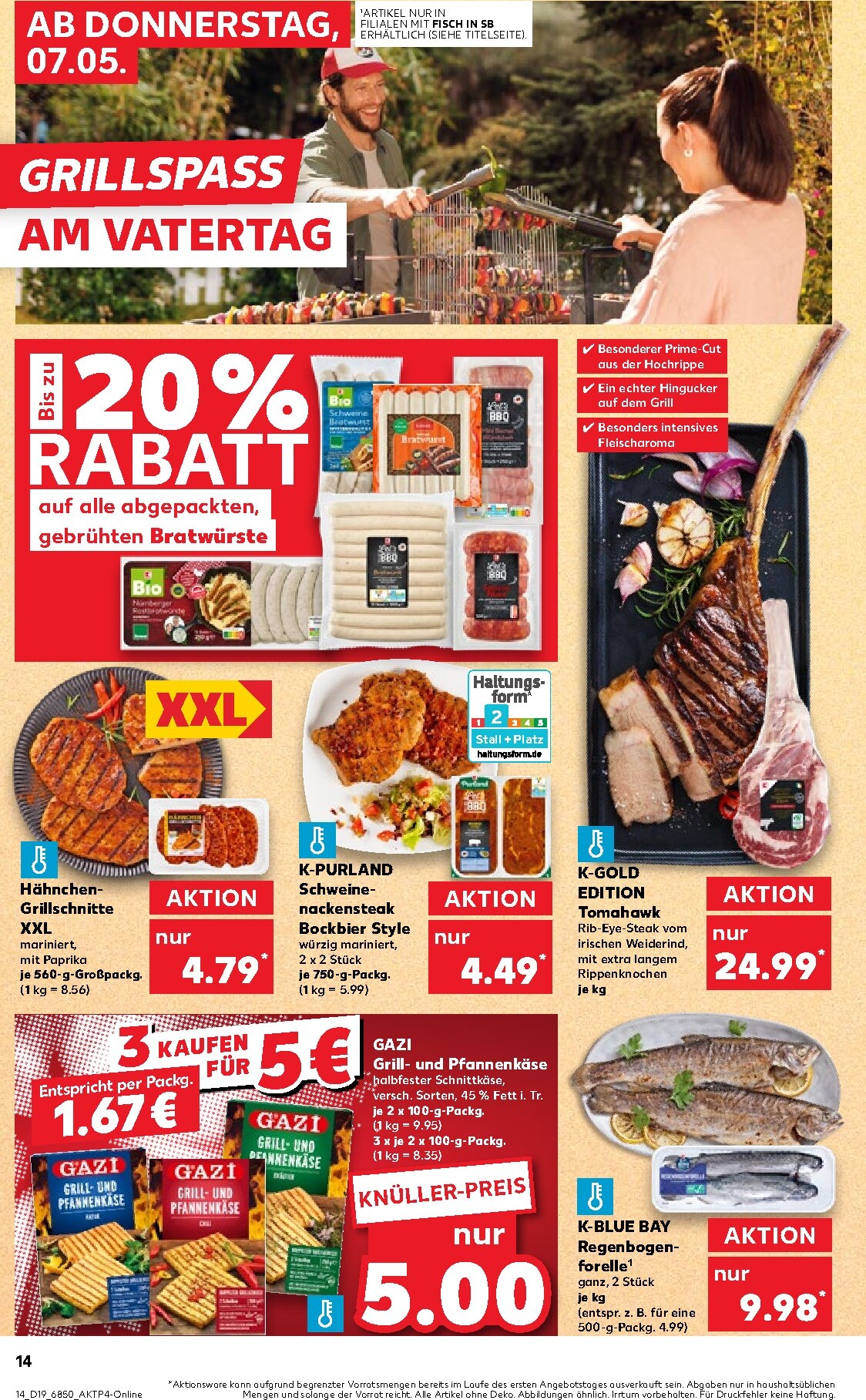 kaufland - Kaufland Prospekt nächste Woche – von Donnerstag 07.05.2026 bis Mittwoch 13.05.2026 - page: 14