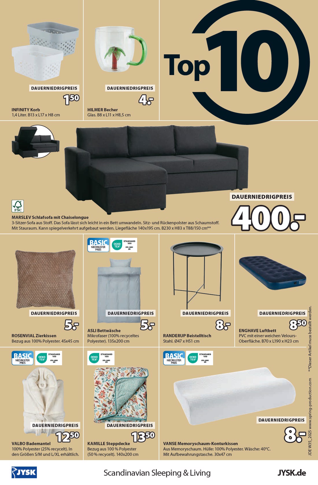 jysk - JYSK - Großartige Angebote-Prospekt gültig vom 17.08. bis 18.09. - page: 8
