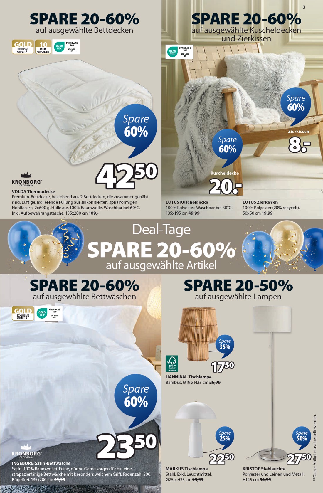 jysk - JYSK - Großartige Angebote-Prospekt gültig vom 19.09. bis 18.10. - page: 3