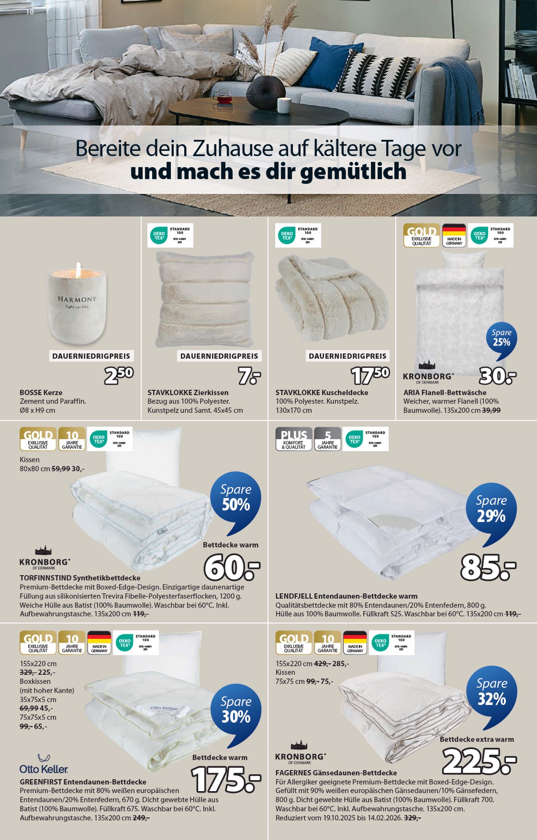 jysk - JYSK-Prospekt gültig vom 19.10. bis 29.11. - page: 10