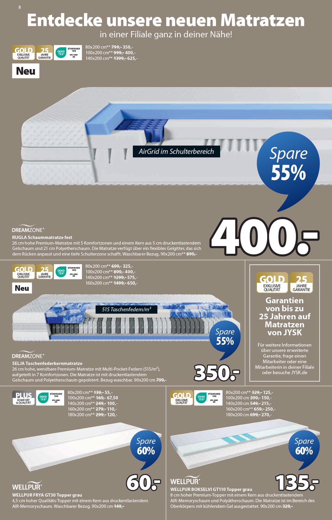 jysk - JYSK-Prospekt gültig vom 19.10. bis 29.11. - page: 8