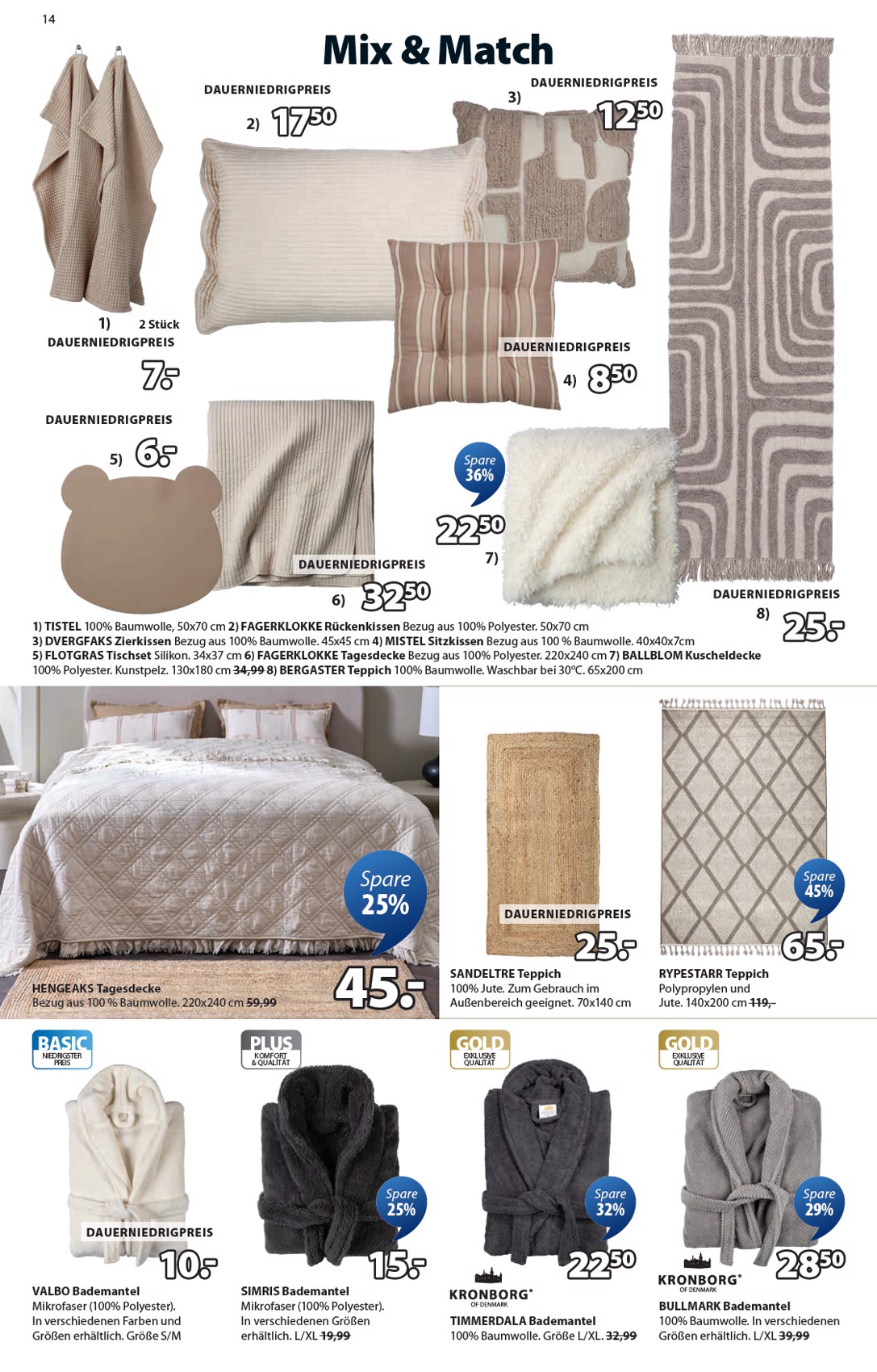 jysk - JYSK - Großartige Angebote-Prospekt gültig vom 19.10. bis 29.11. - page: 14