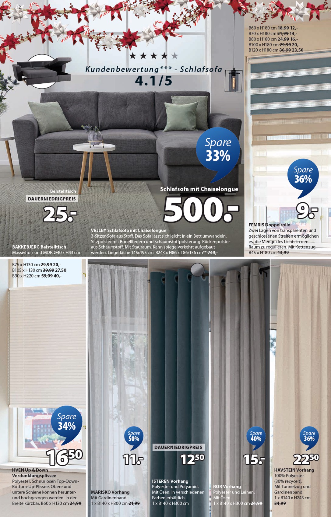 jysk - JYSK - Großartige Angebote-Prospekt gültig vom 19.10. bis 29.11. - page: 12