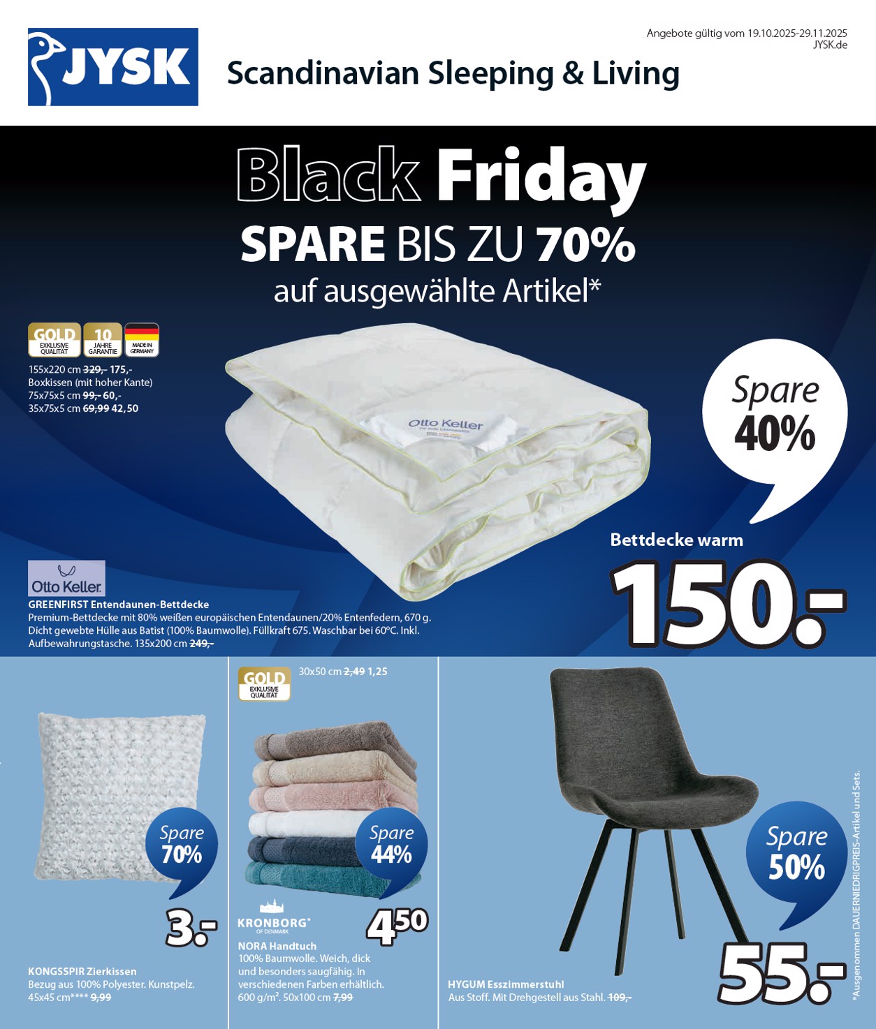 jysk - JYSK - Black Friday-Prospekt gültig vom 19.10. bis 29.11. - page: 2