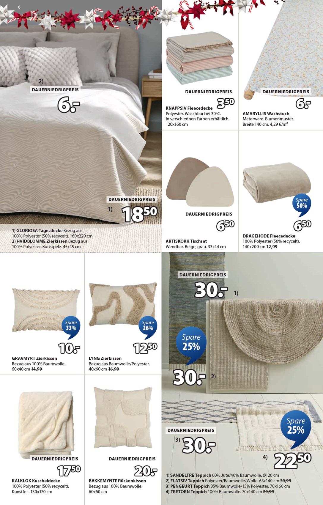 jysk - JYSK-Prospekt gültig vom 22.11. bis 03.01. - page: 6
