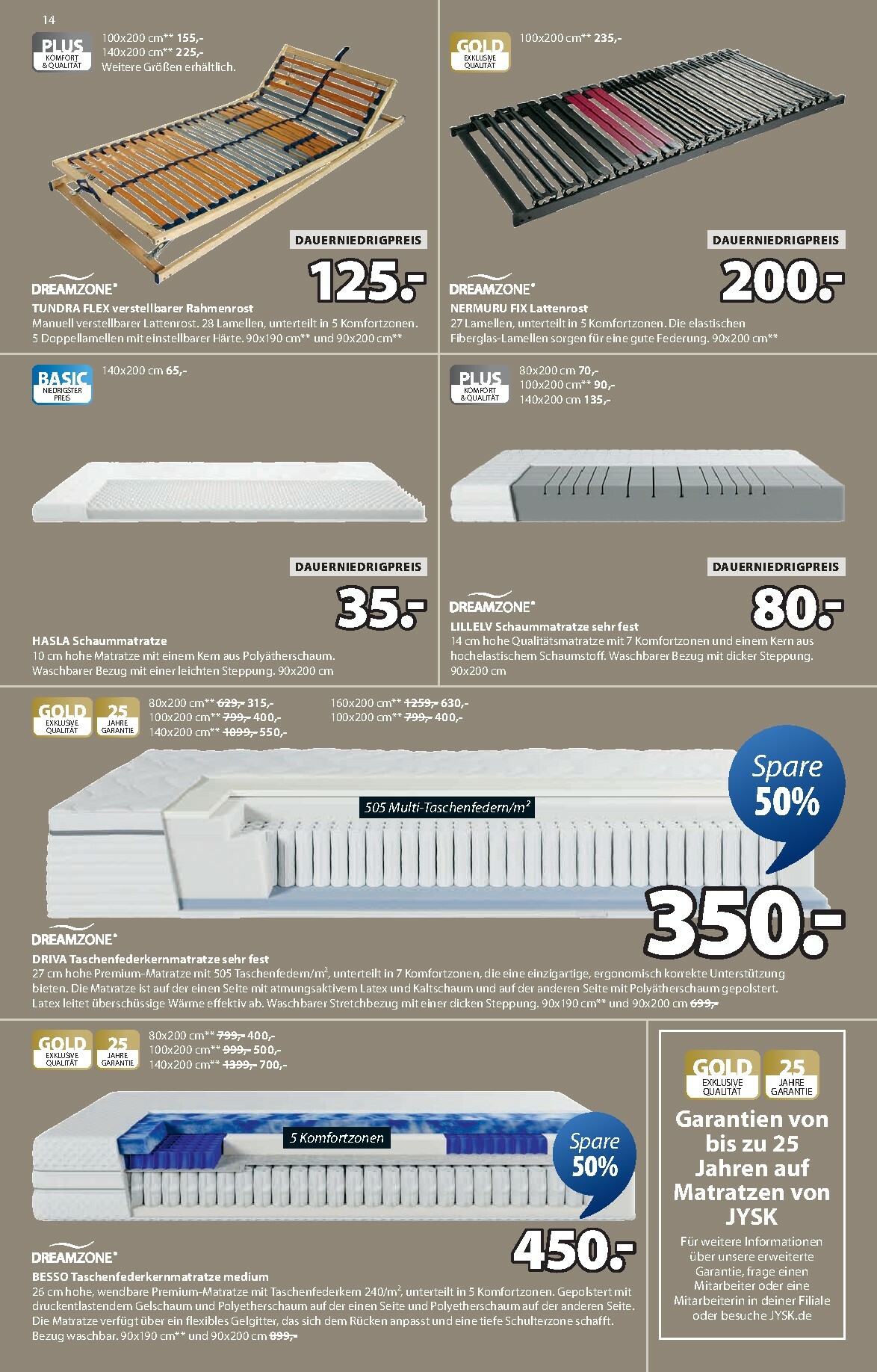 jysk - JYSK - Großartige Angebote-Prospekt gültig vom 22.11. bis 03.01. - page: 14
