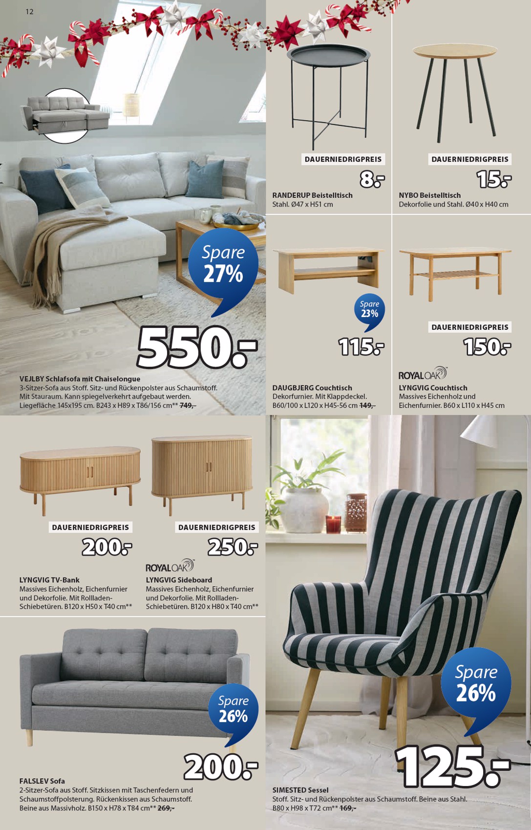jysk - JYSK - Großartige Angebote 2-Prospekt gültig vom 22.11. bis 03.01. - page: 12