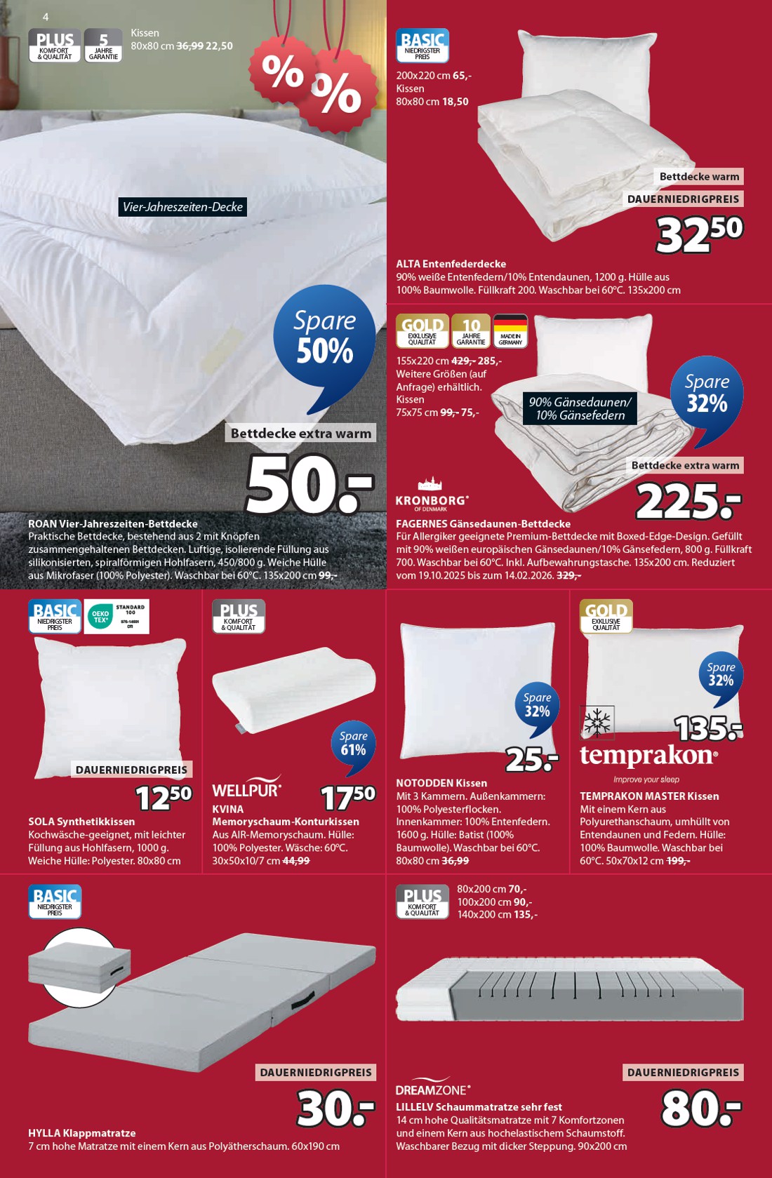 jysk - JYSK - Großartige Angebote-Prospekt gültig vom 30.12.2025 bis 14.02.2026 - page: 4