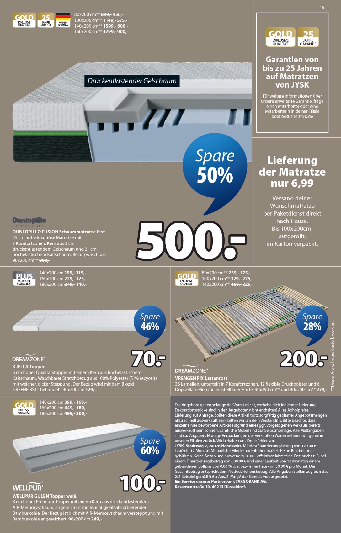 jysk - JYSK-Prospekt gültig vom 15.02.2026 bis 28.03.2026 - page: 15