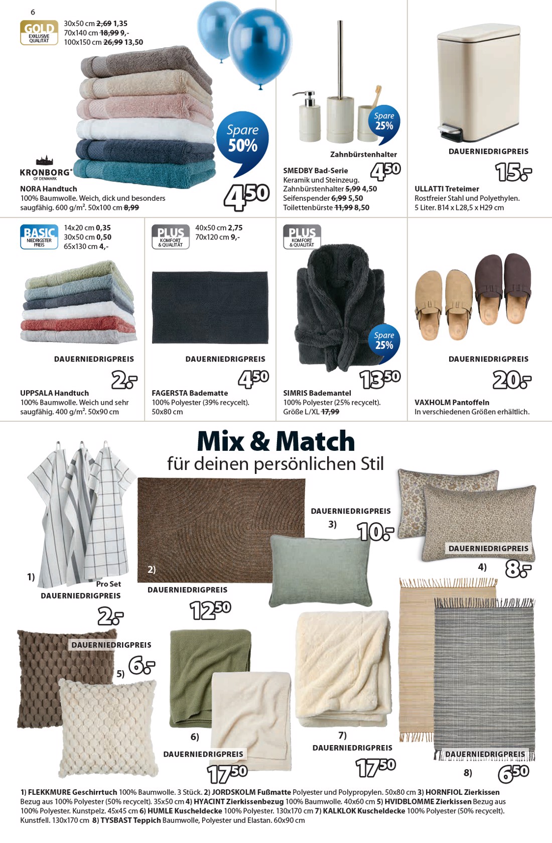 jysk - JYSK - Großartige Angebote 2 Prospekt – von Samstag 21.03.2026 bis Samstag 02.05.2026 - page: 6