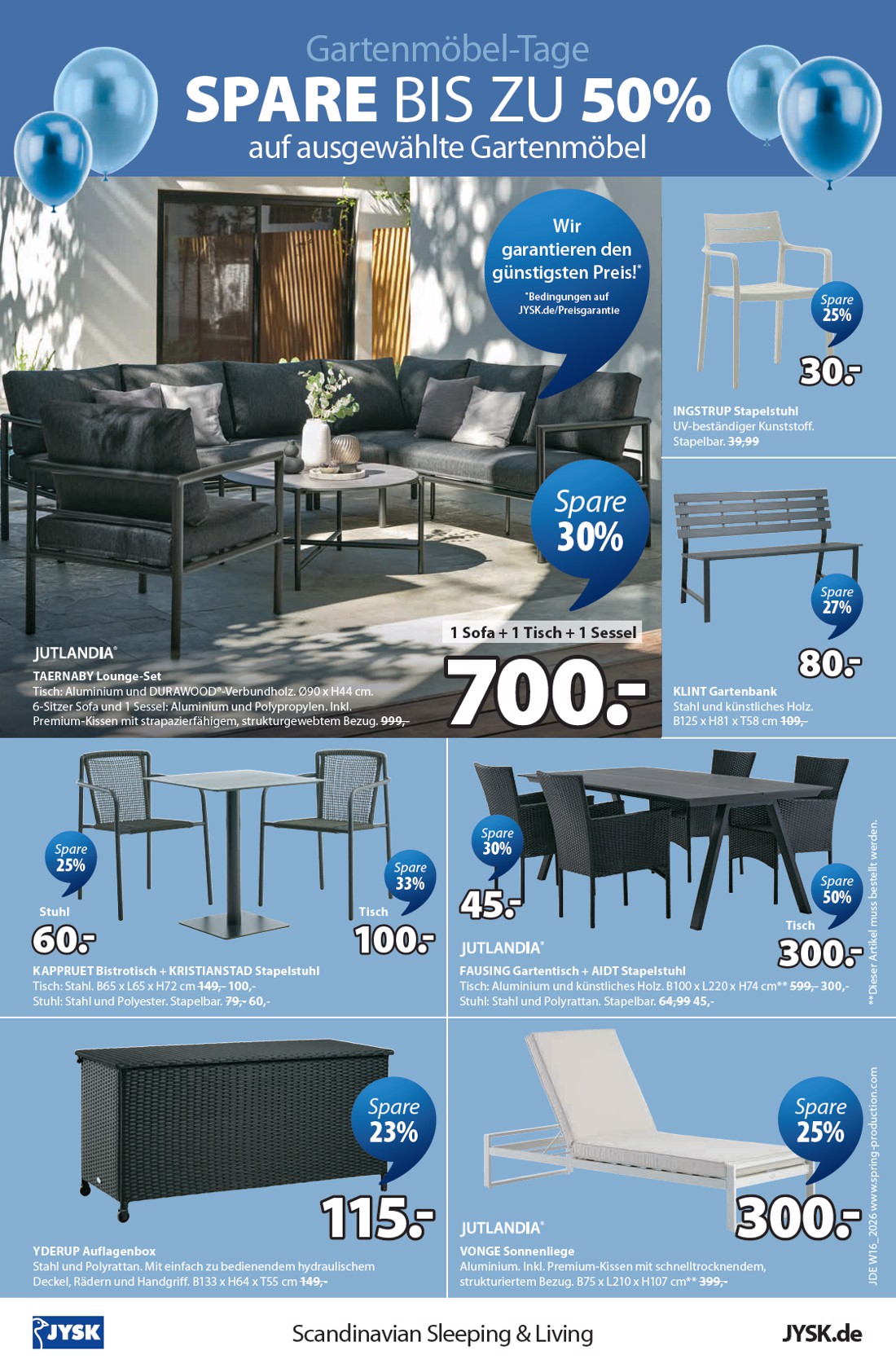 jysk - JYSK - Großartige Angebote 2 Prospekt – von Samstag 21.03.2026 bis Samstag 02.05.2026 - page: 8
