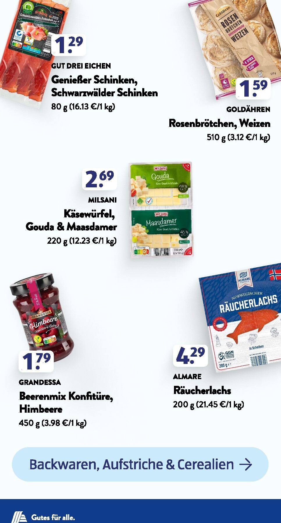 aldi - ALDI SÜD - Gutes für alle Prospekt – von Freitag 24.04.2026 bis Montag 31.08.2026 - page: 62