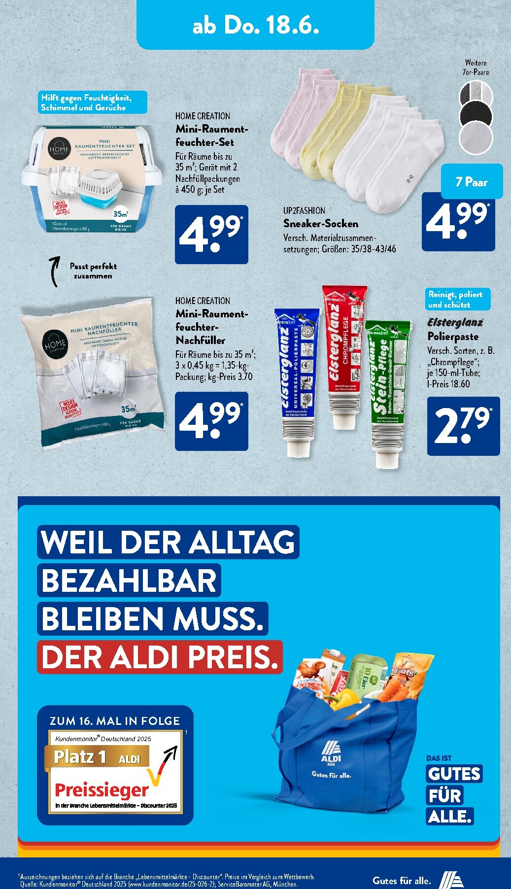 aldi - ALDI SÜD Prospekt nächste Woche – von Montag 15.06.2026 bis Samstag 20.06.2026 - page: 18