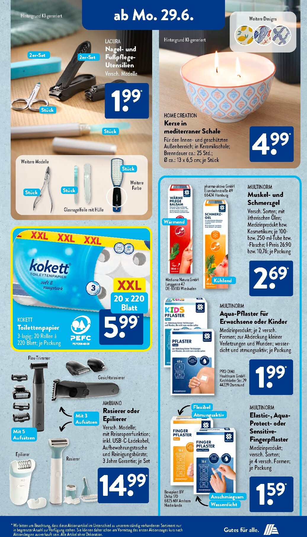 aldi - ALDI SÜD Prospekt nächste Woche – von Montag 29.06.2026 bis Samstag 04.07.2026 - page: 5